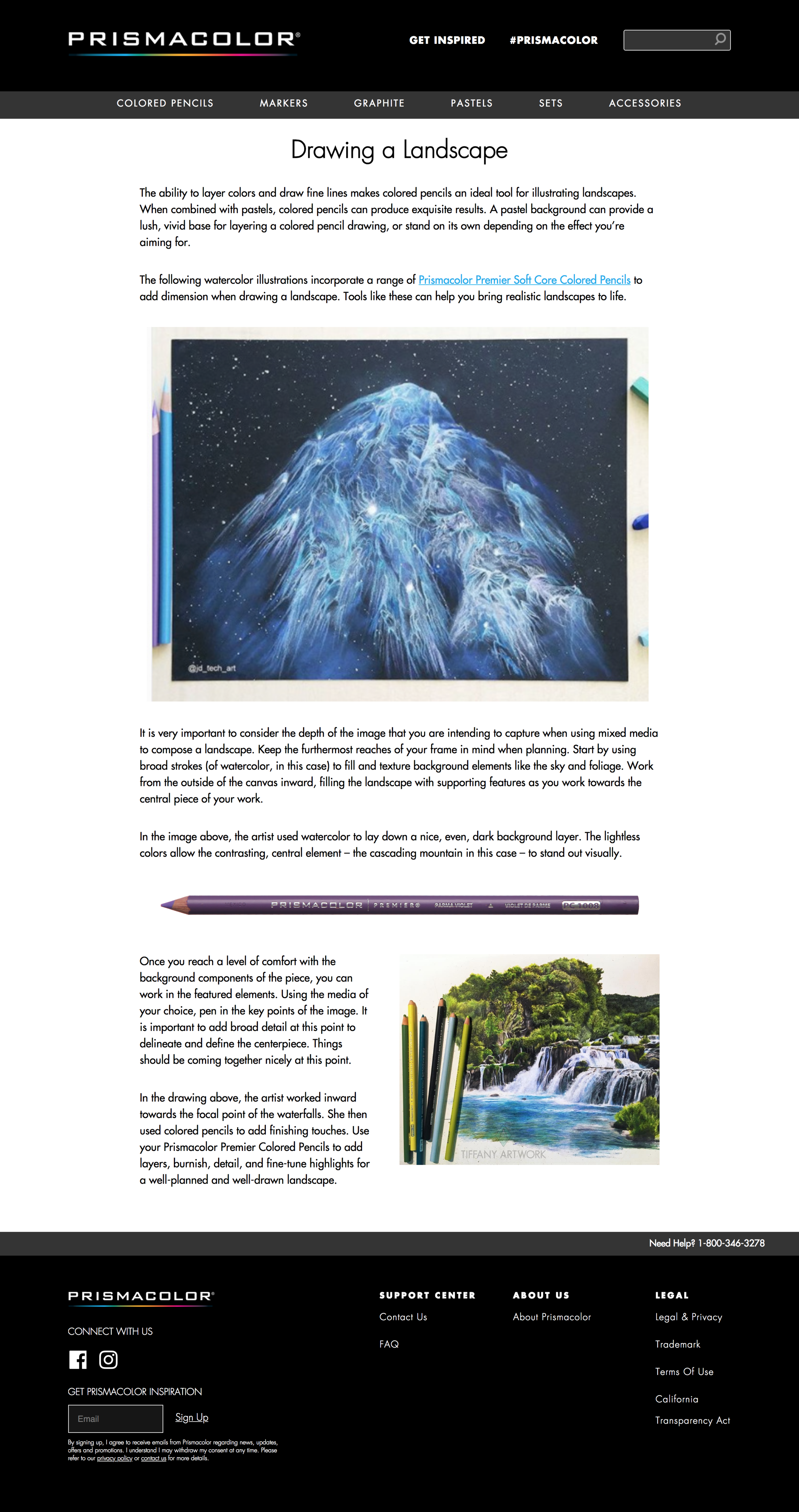 Drawing A Landscape
