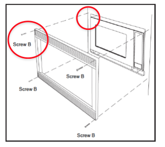 Notice How Another Manufacturer Uses Screws Thru The Face of Your Expensive Cabinets. (EuroTrim Does Not Use Screws Through the Face of the Cabinet.) 