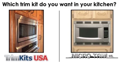Which trim kit do you want in your kitchen?