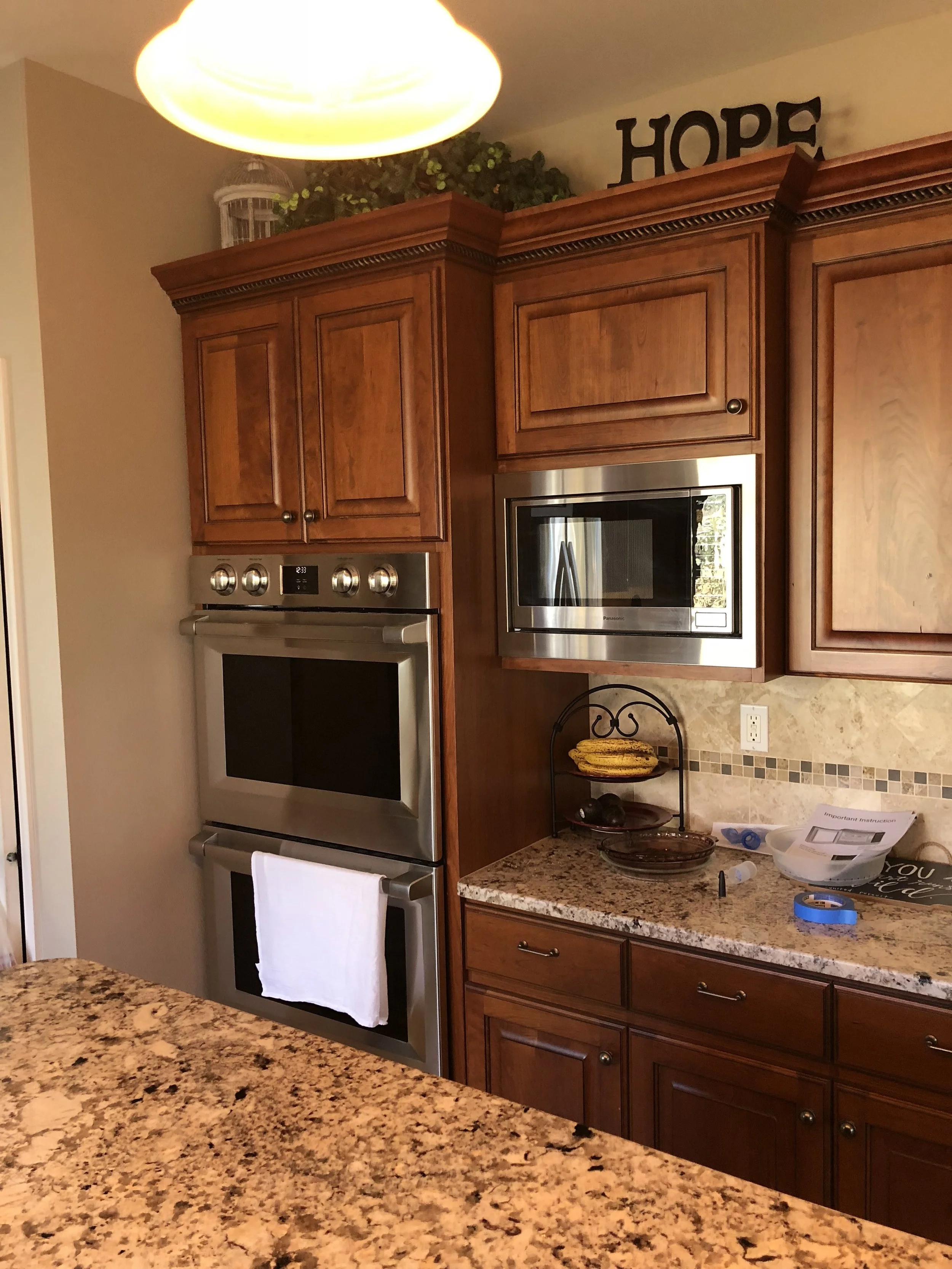 Standard 24" trim kit for Panasonic microwave