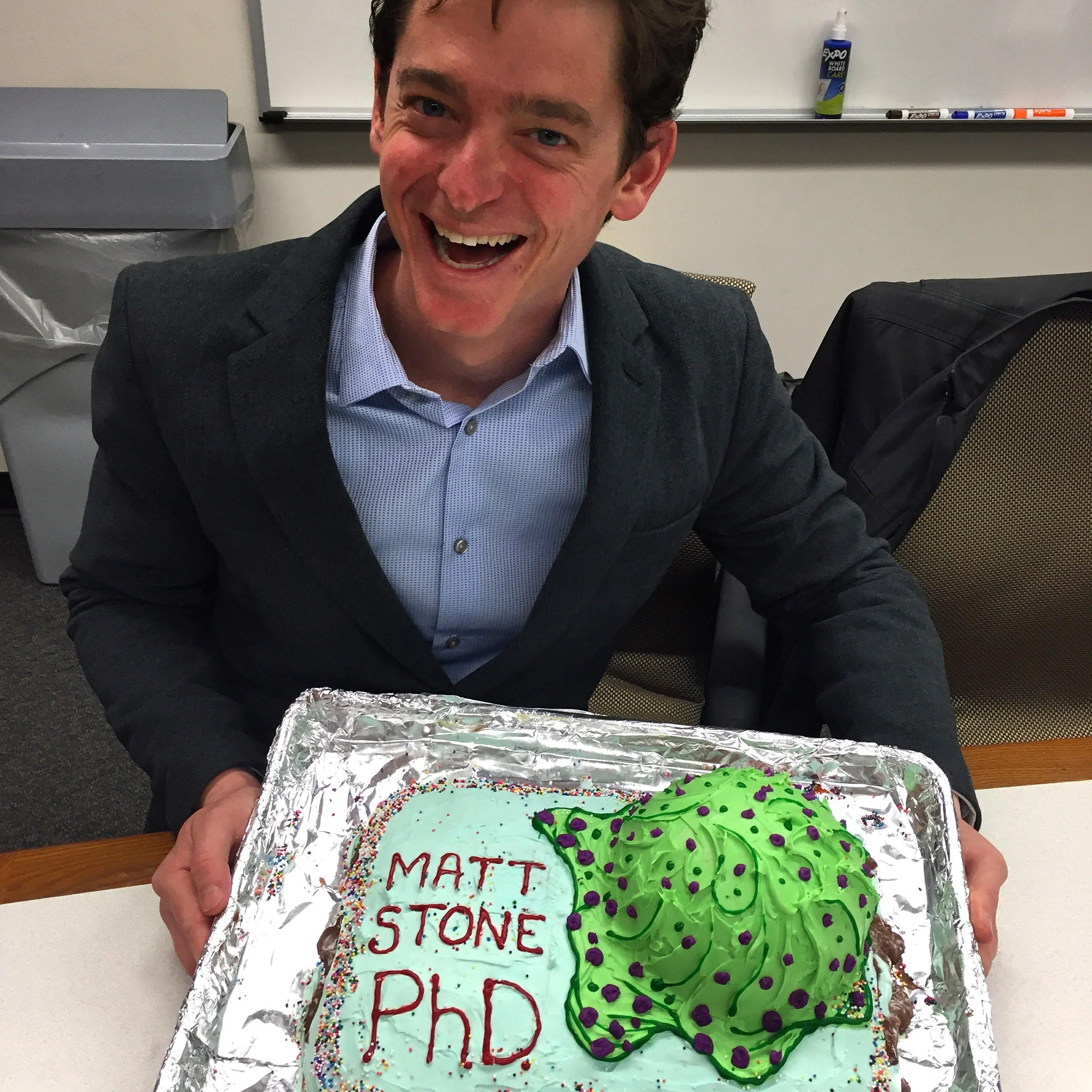 Congratulations, Dr. Stone!