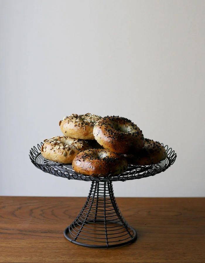  multigrain bagel with organic lemon yeast 