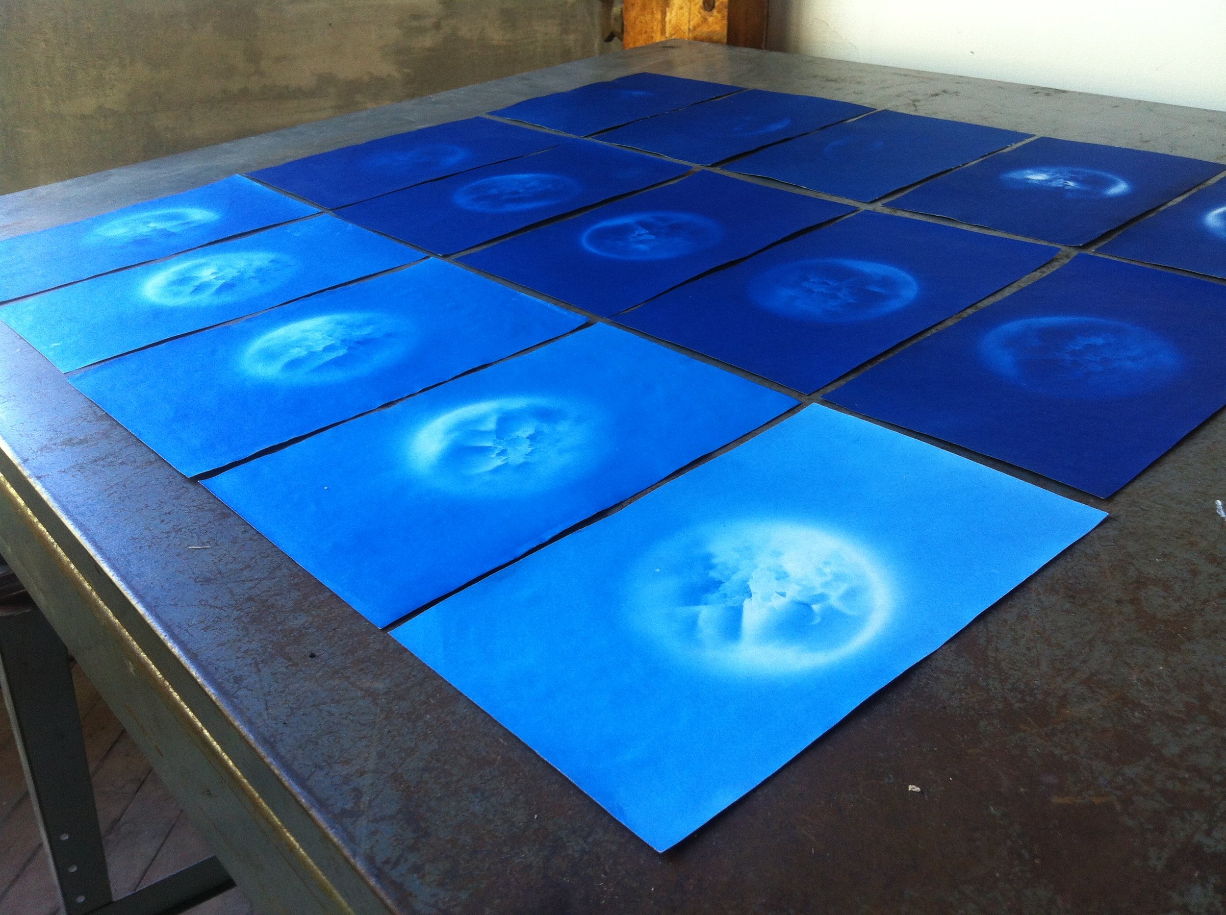 Installation for 'Cassiopeia (constellation)' group exhibition at Arts, Letters &amp; Numbers, Averill Park, New York, USA