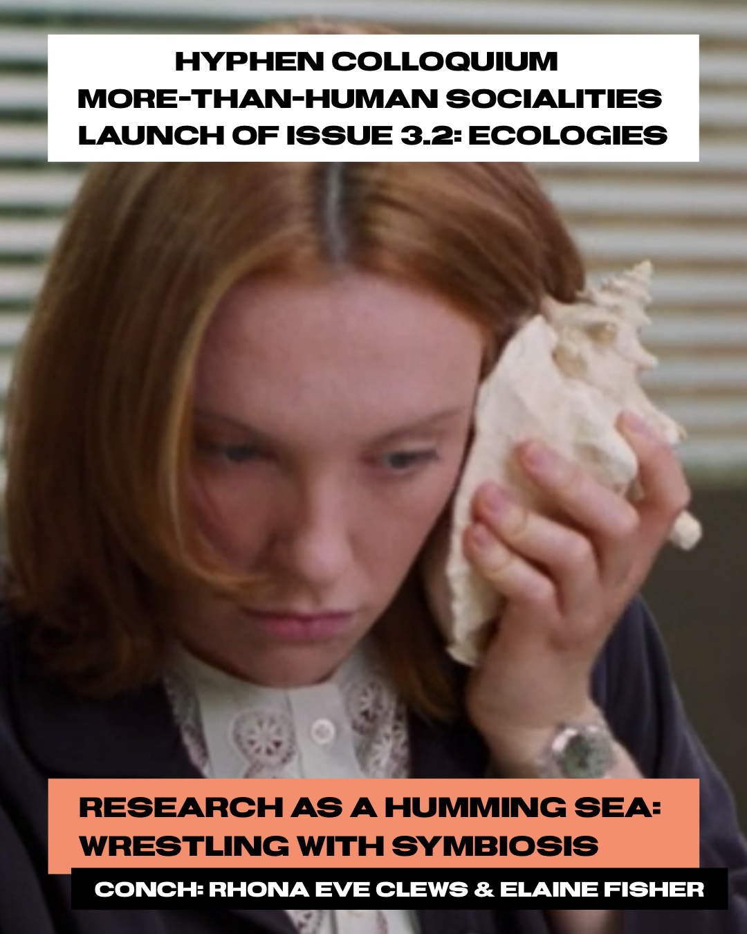 CONCH: Research as a humming sea, wrestling with symbiosis