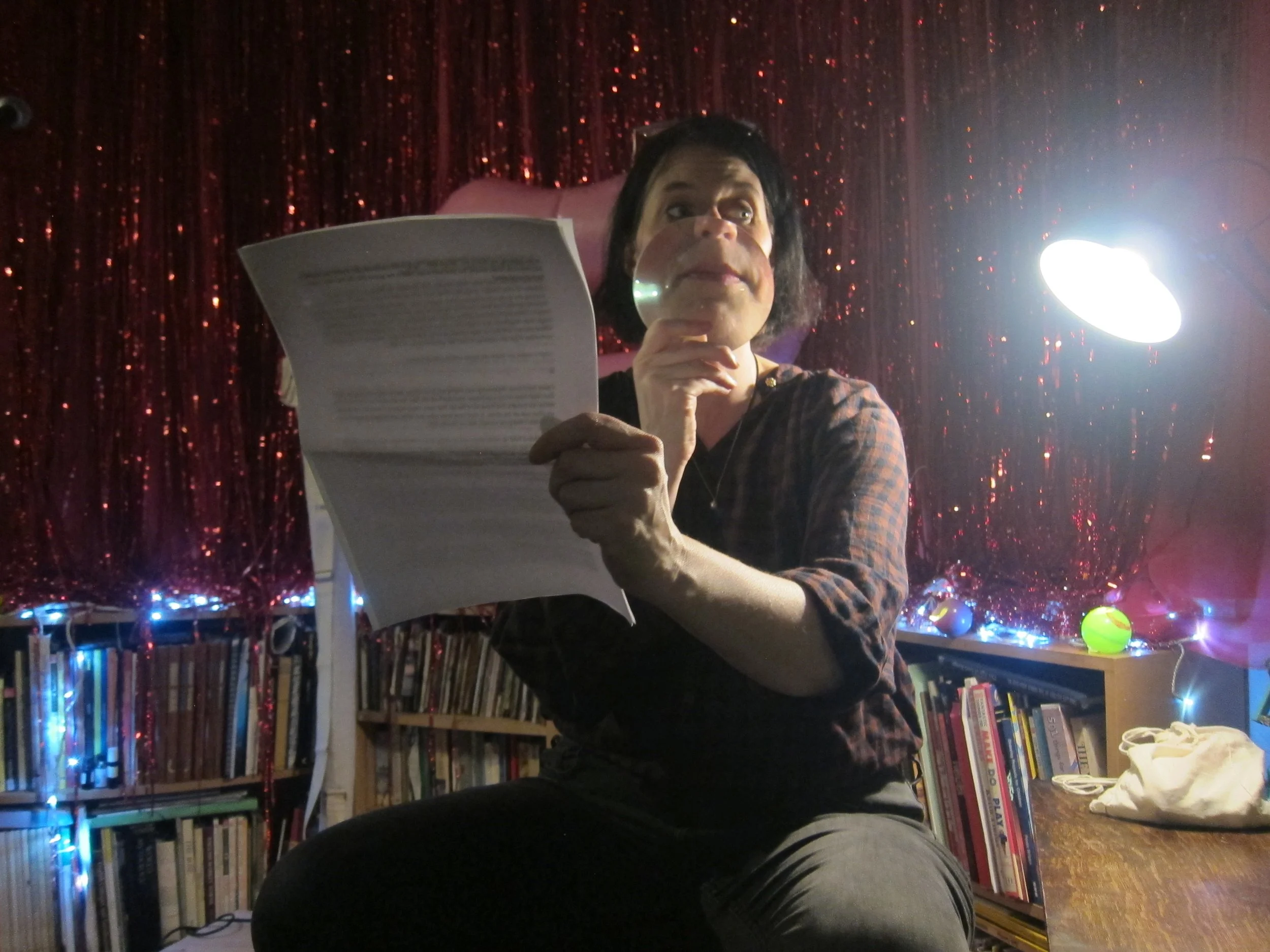 When the hamster ate our knickers, performance at Five Mouths, 2025