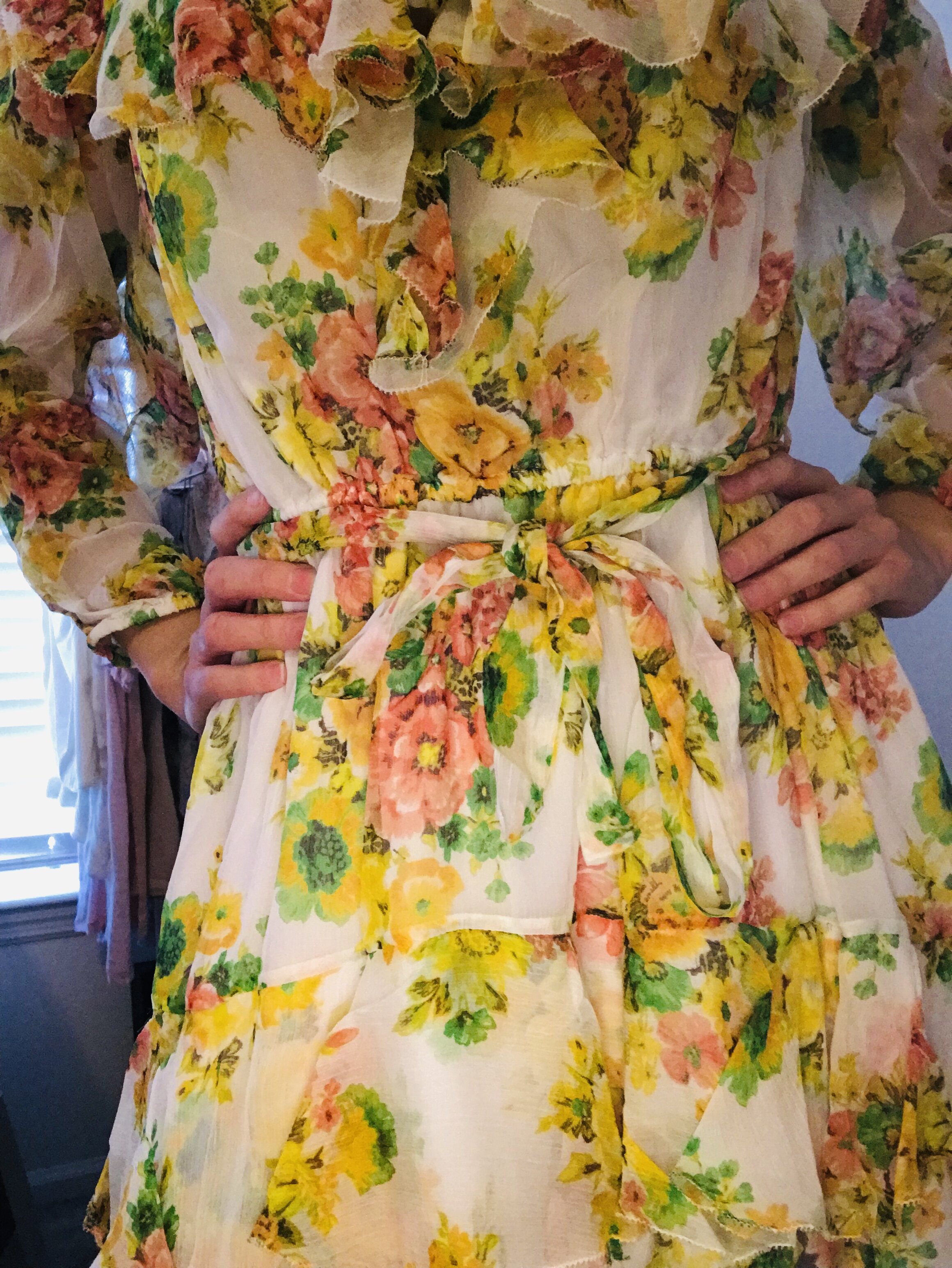 Zimmerman yellow floral dress.jpg