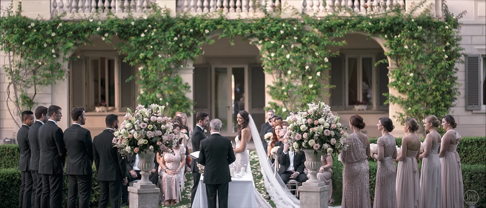 ⎨S + J⎬Wedding video at Villa La Vedetta in Florence