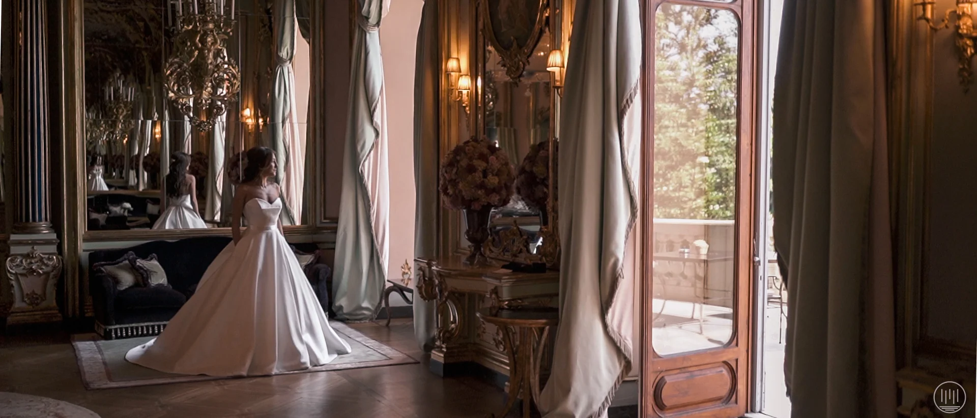 ⎨P + R⎬Wedding video at Villa Di Maiano and Synagogue of Florence - Tuscany | Trailer