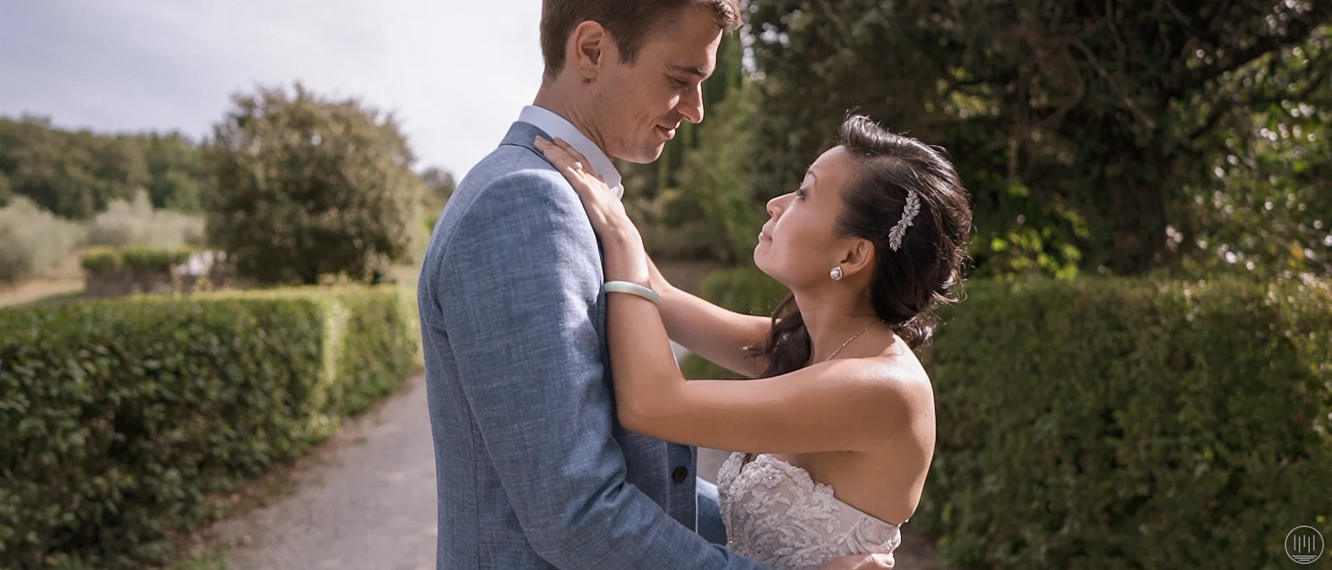 ⎨J + S⎬Wedding video at Castello Montalto - Tuscany