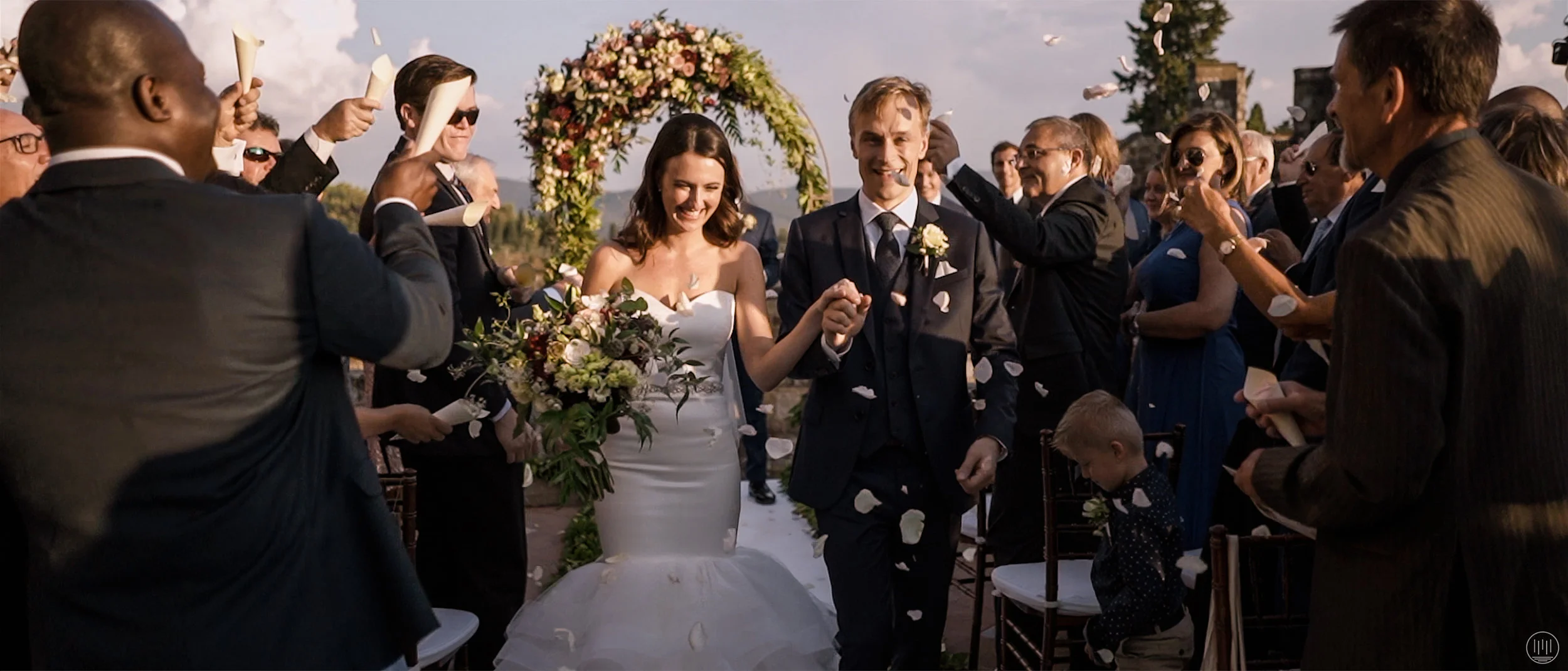 ⎨L + E⎬Wedding video at Castello di Vincigliata | Highlights