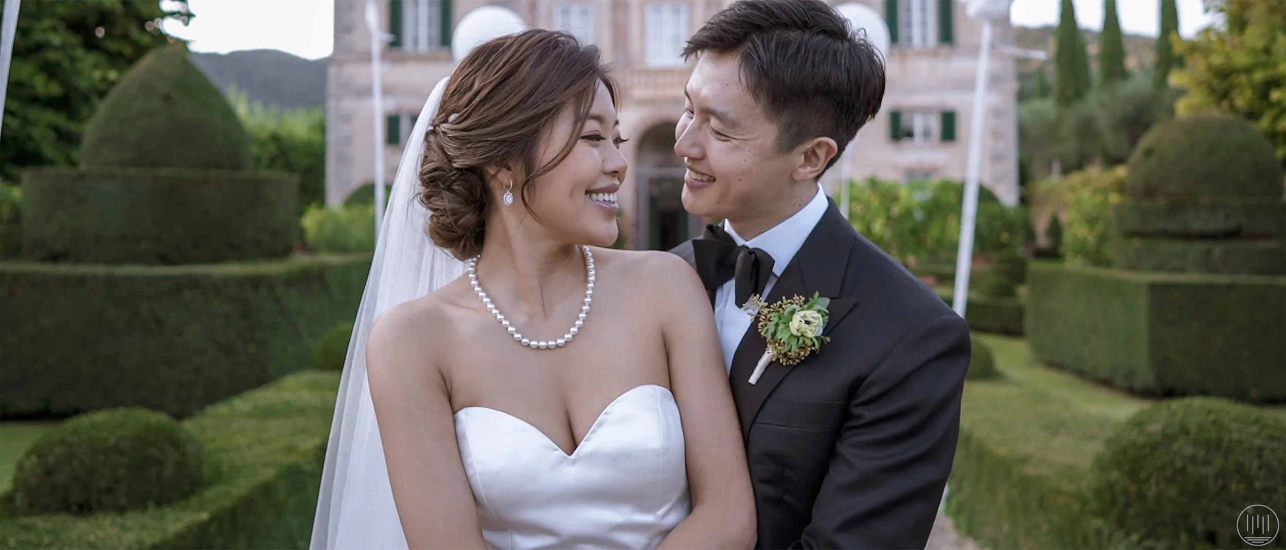 ⎨C + A⎬Wedding video at Villa Cetinale | Tuscany