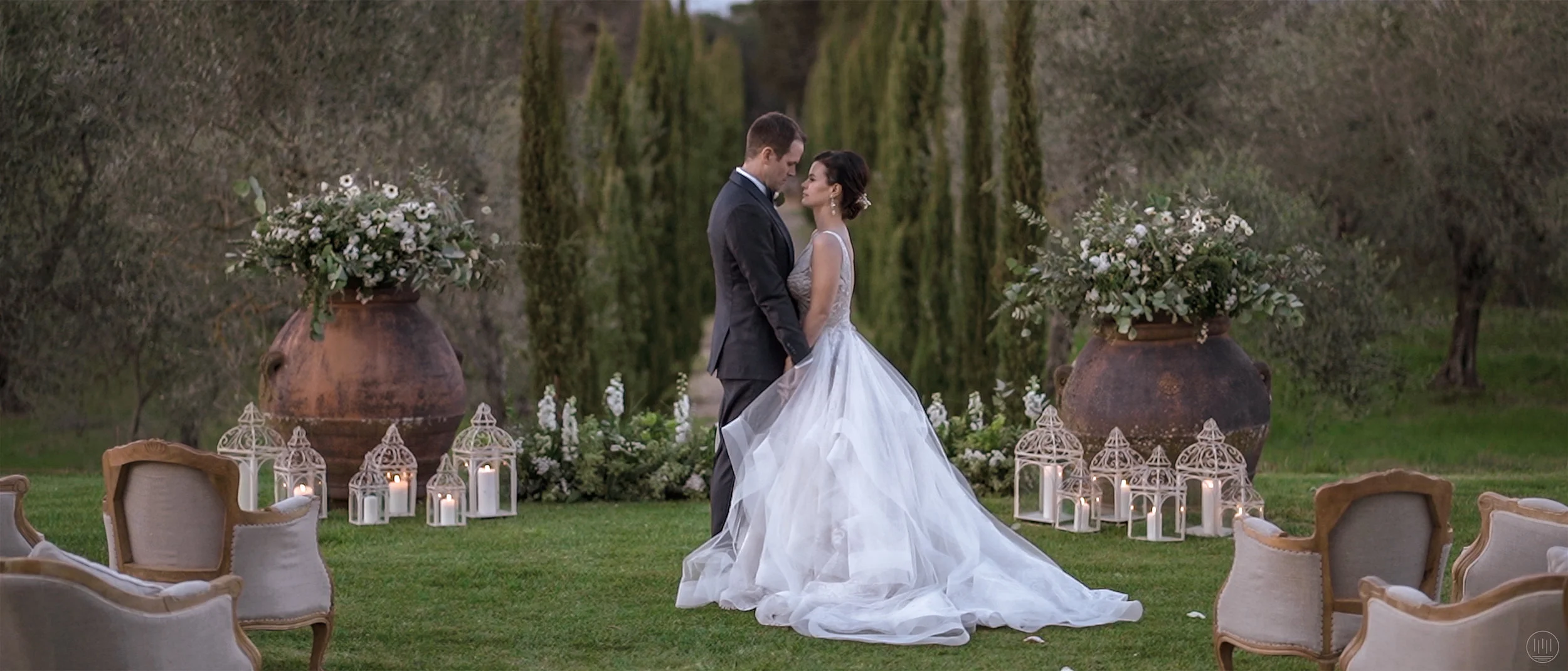⎨K + J⎬Wedding video at Villa Mangiacane | Tuscany