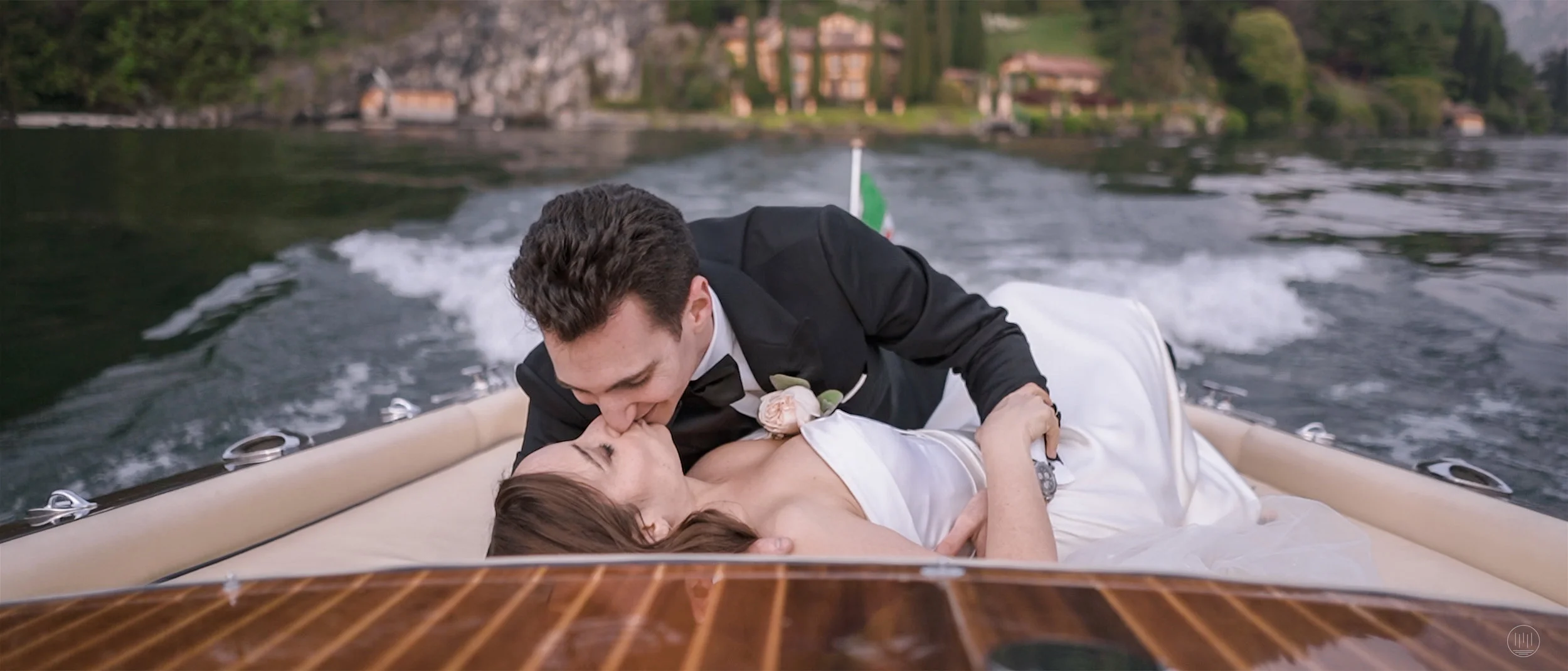 ⎨D + E⎬Wedding video at Tremezzo and Balbianello - Como Lake