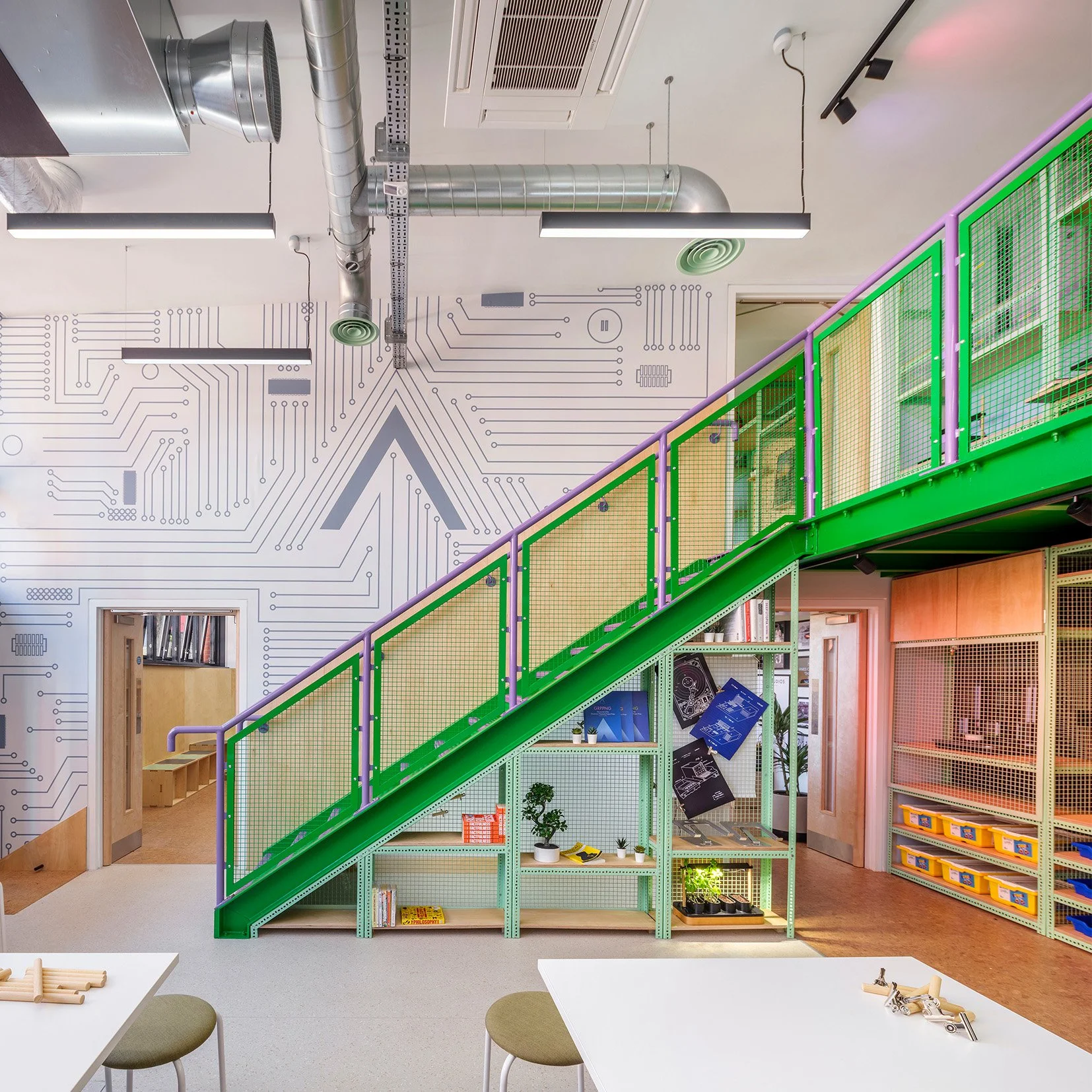 Alleyn's School Refurbishment by MAP Architecture