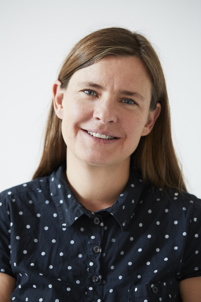 Maria Bolme, manusförfattare och regissör.