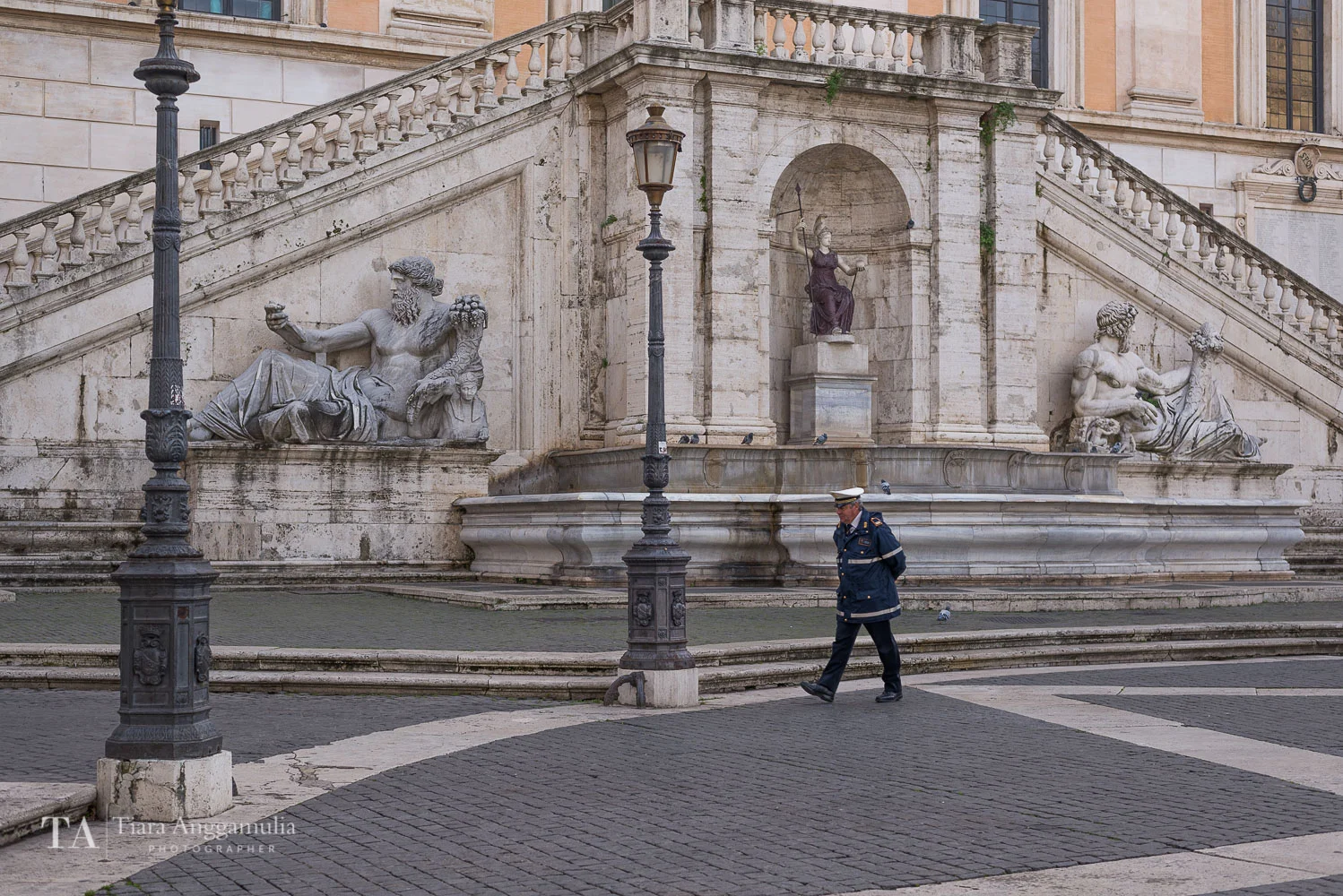 Early morning in Capitoline Hill.