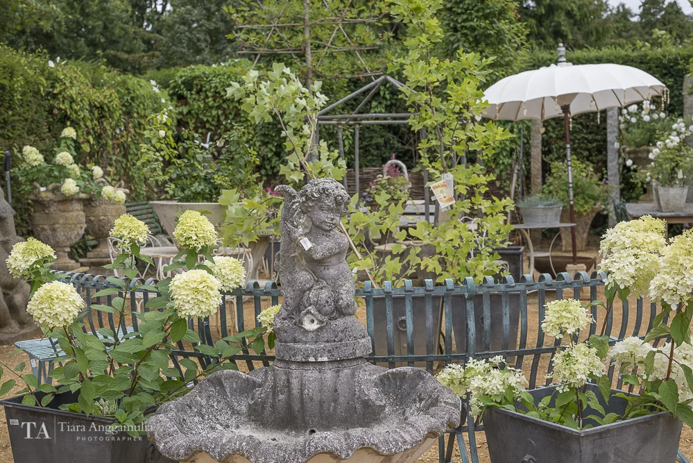 A view of Petersham Nurseries.