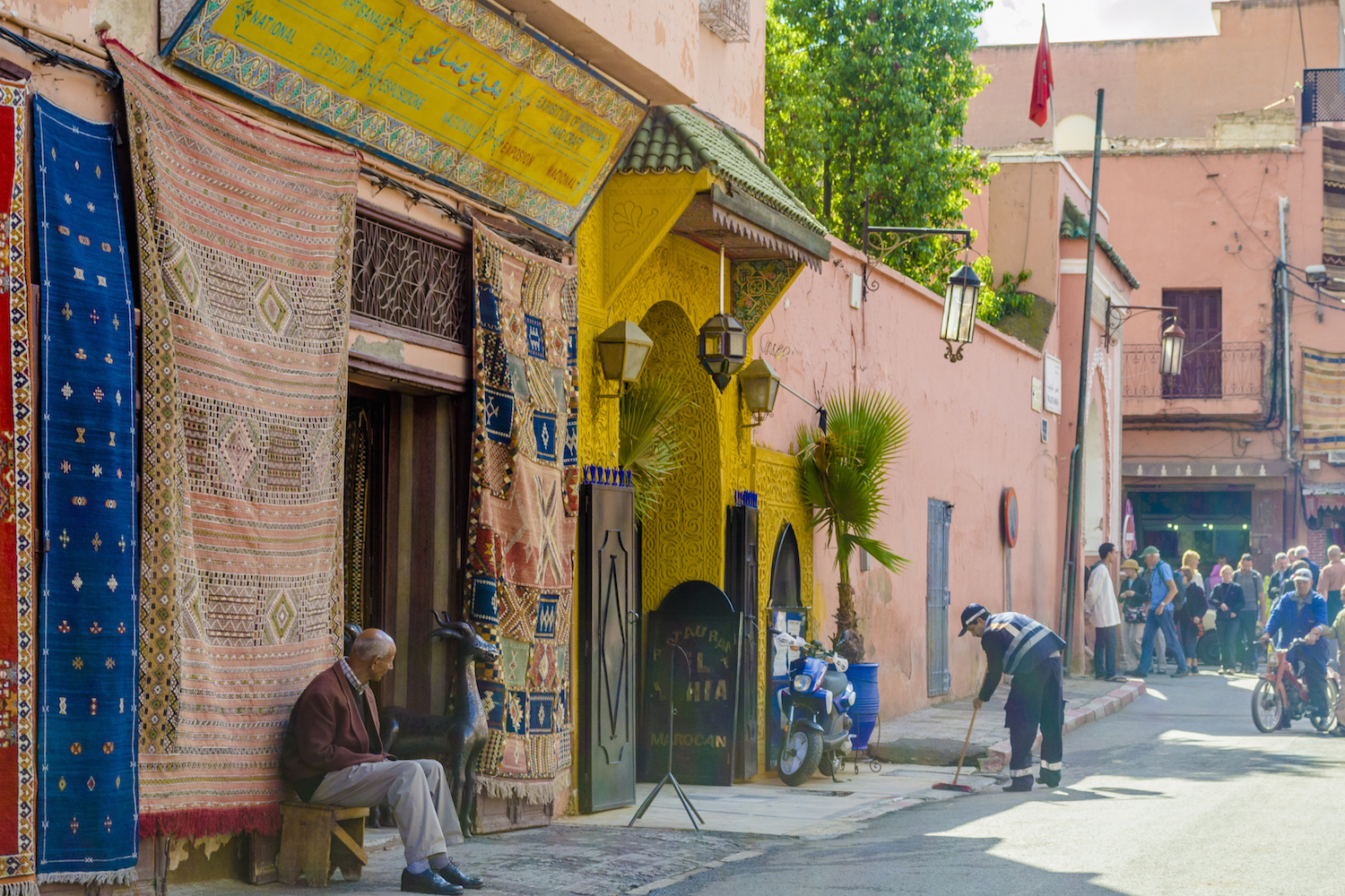 A view of a street in Marrakech.jpg
