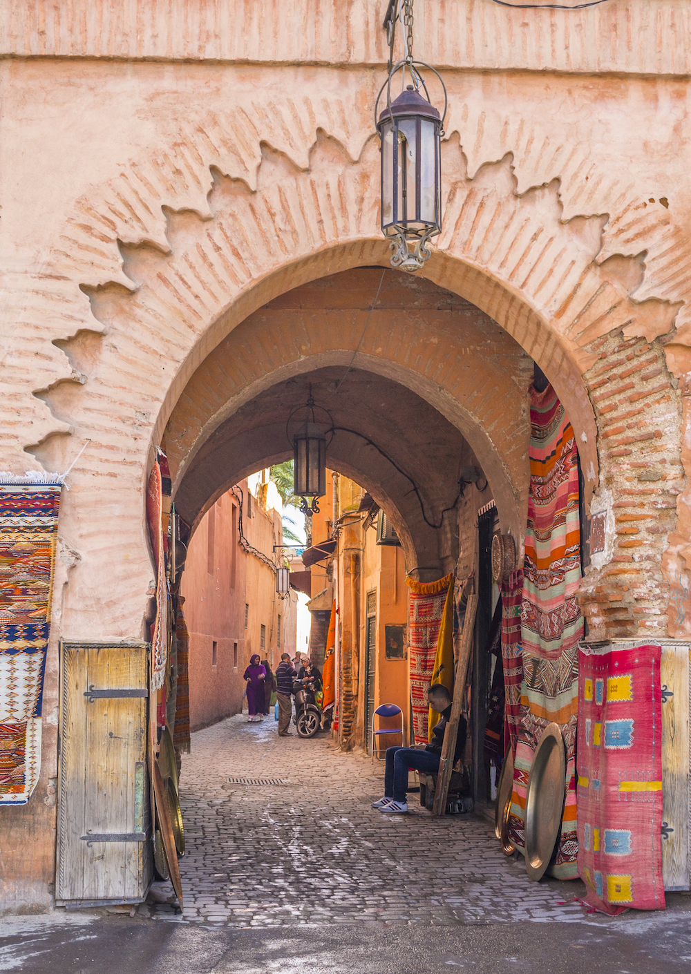Street view inside the Medina in Marrakech.jpg