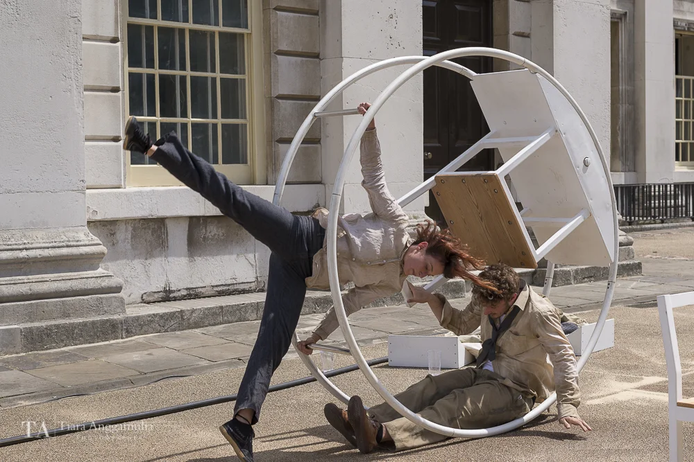 Frantic performing at Greenwich + Docklands International Festival.