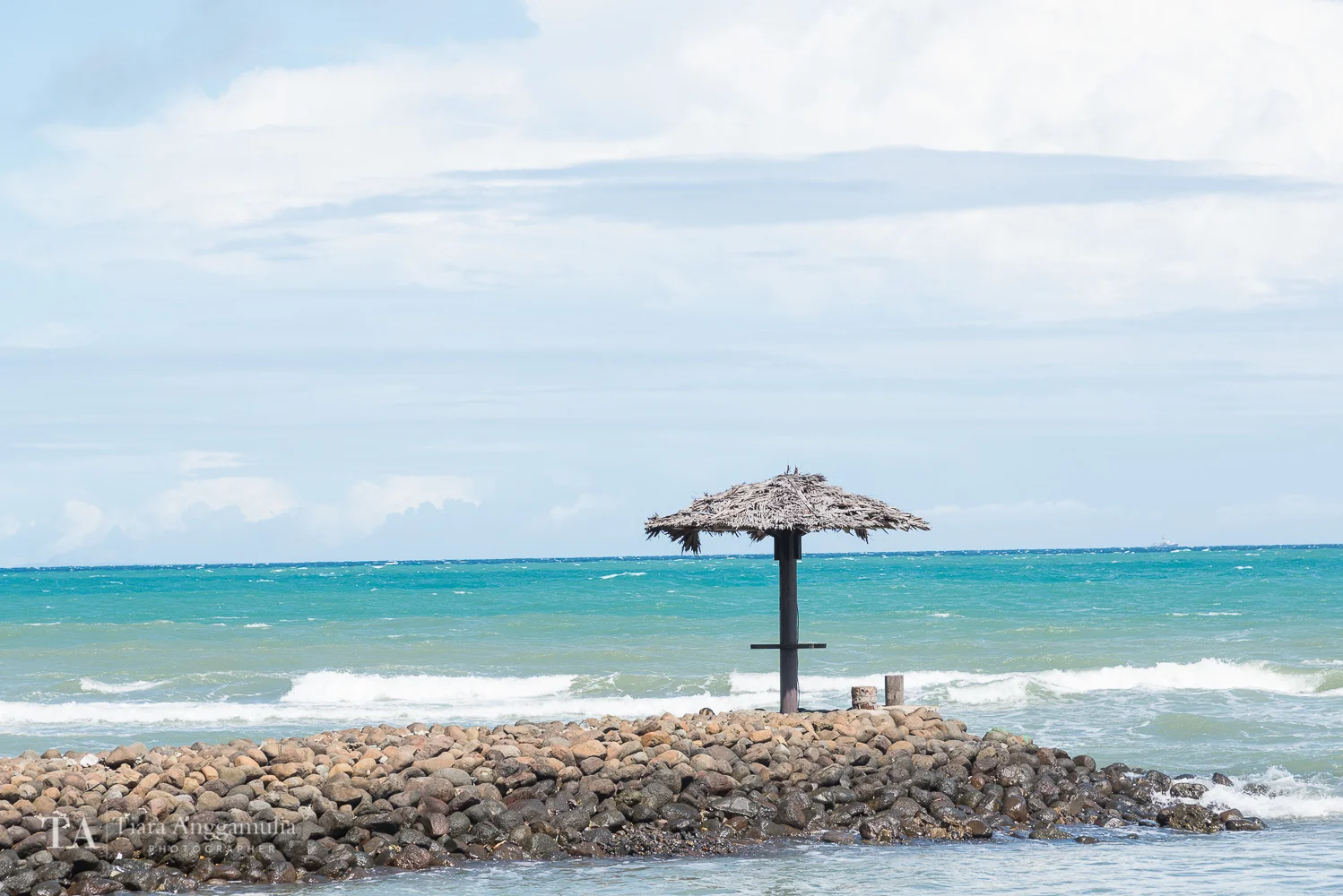 A view towards the Sunda Strait.