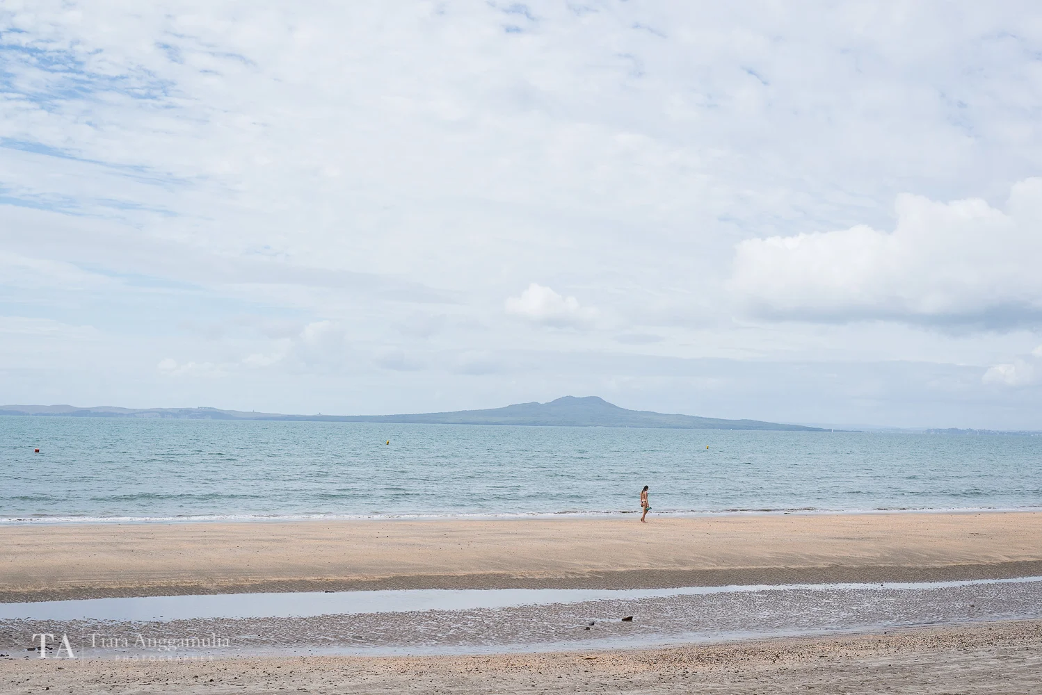 The serenity of Browns Bay beach.