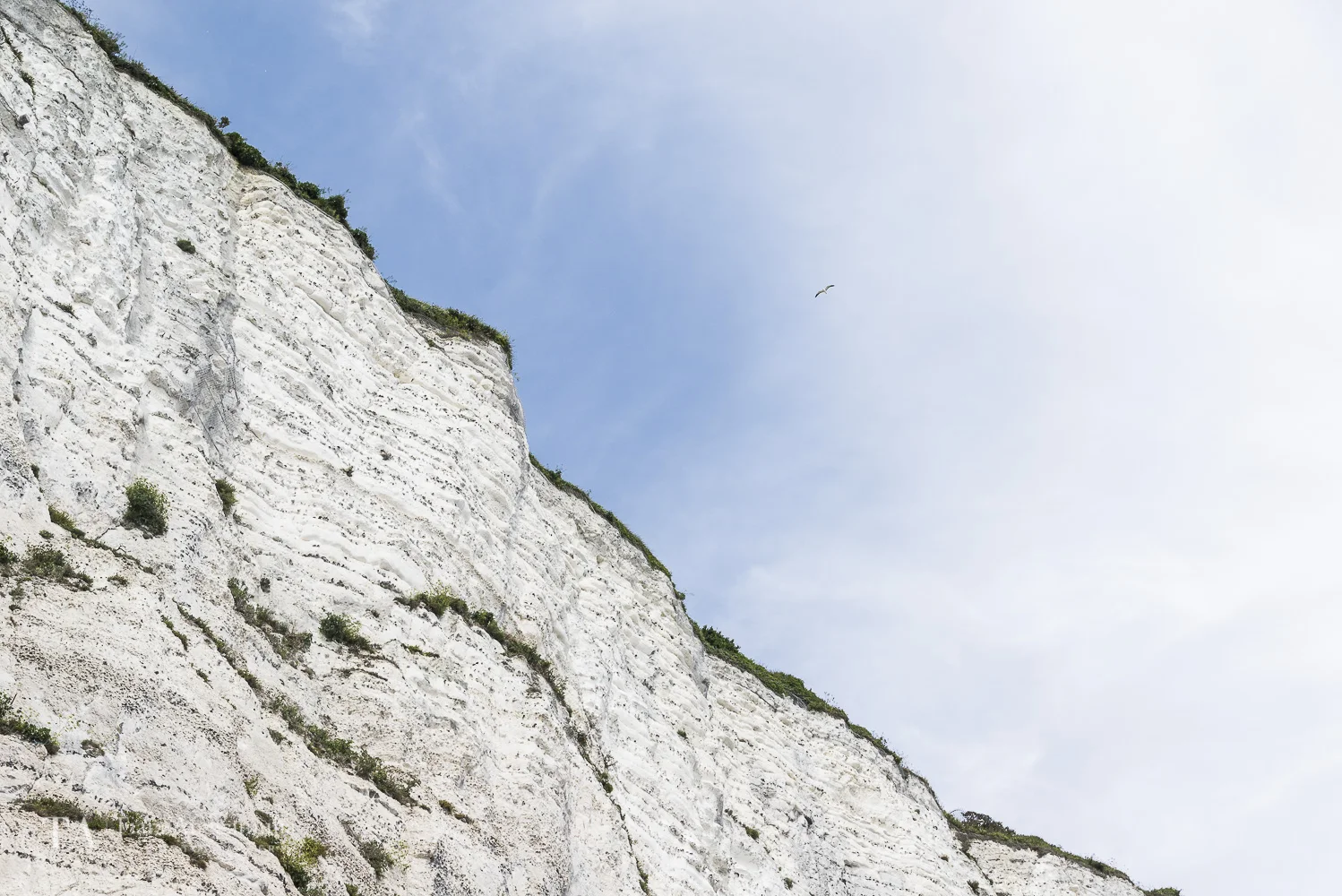 The white cliffs of Dover.
