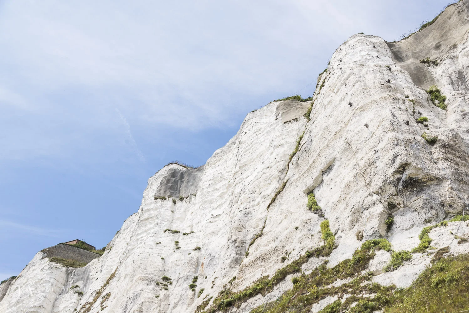 The white cliffs of Dover.