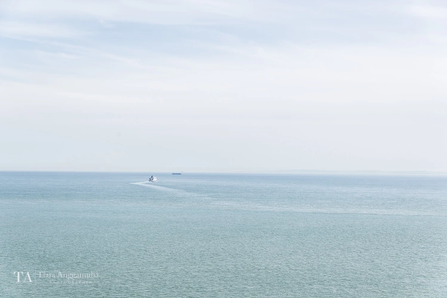 A view towards the English Channel.