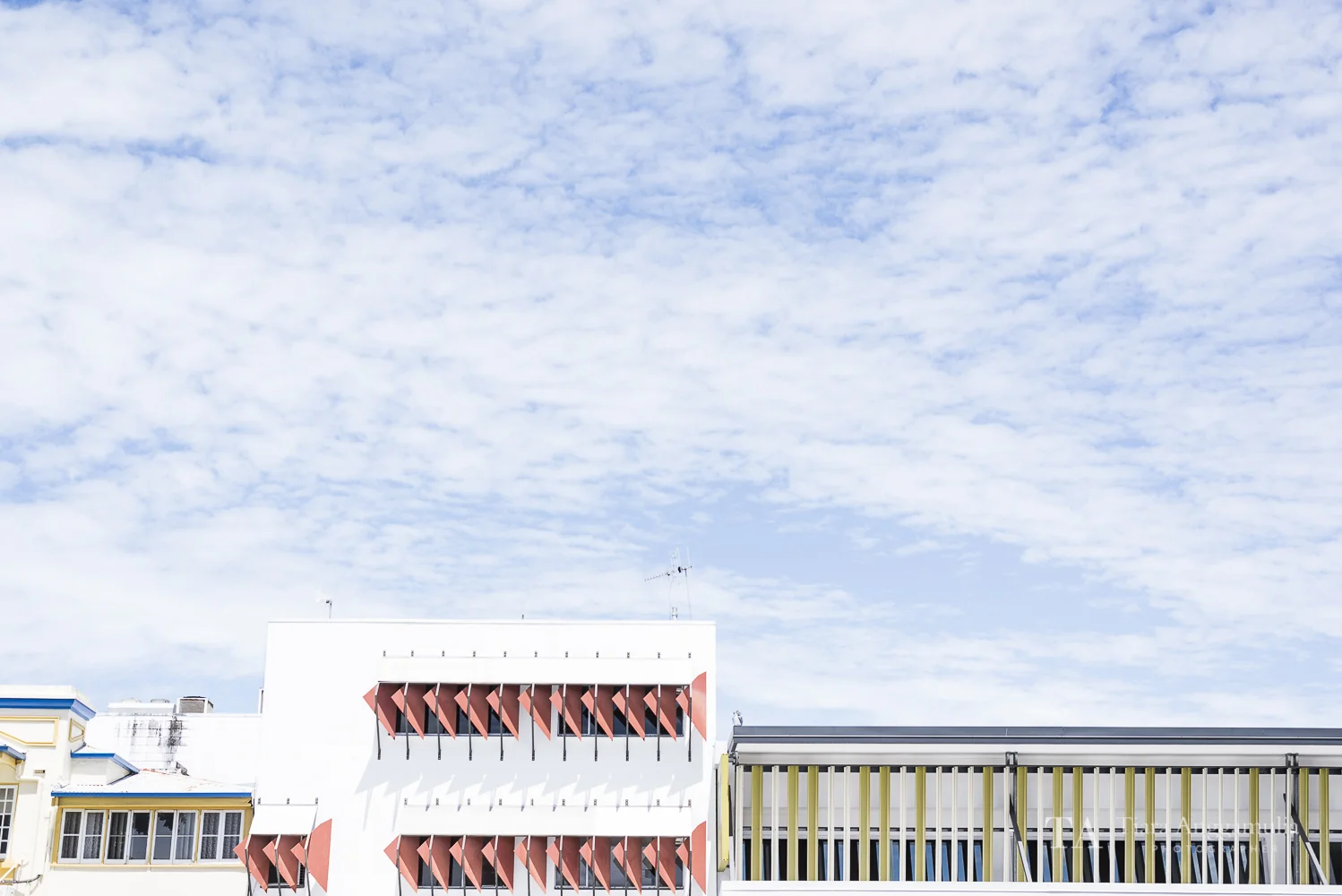 The skyline of Cairns town centre.