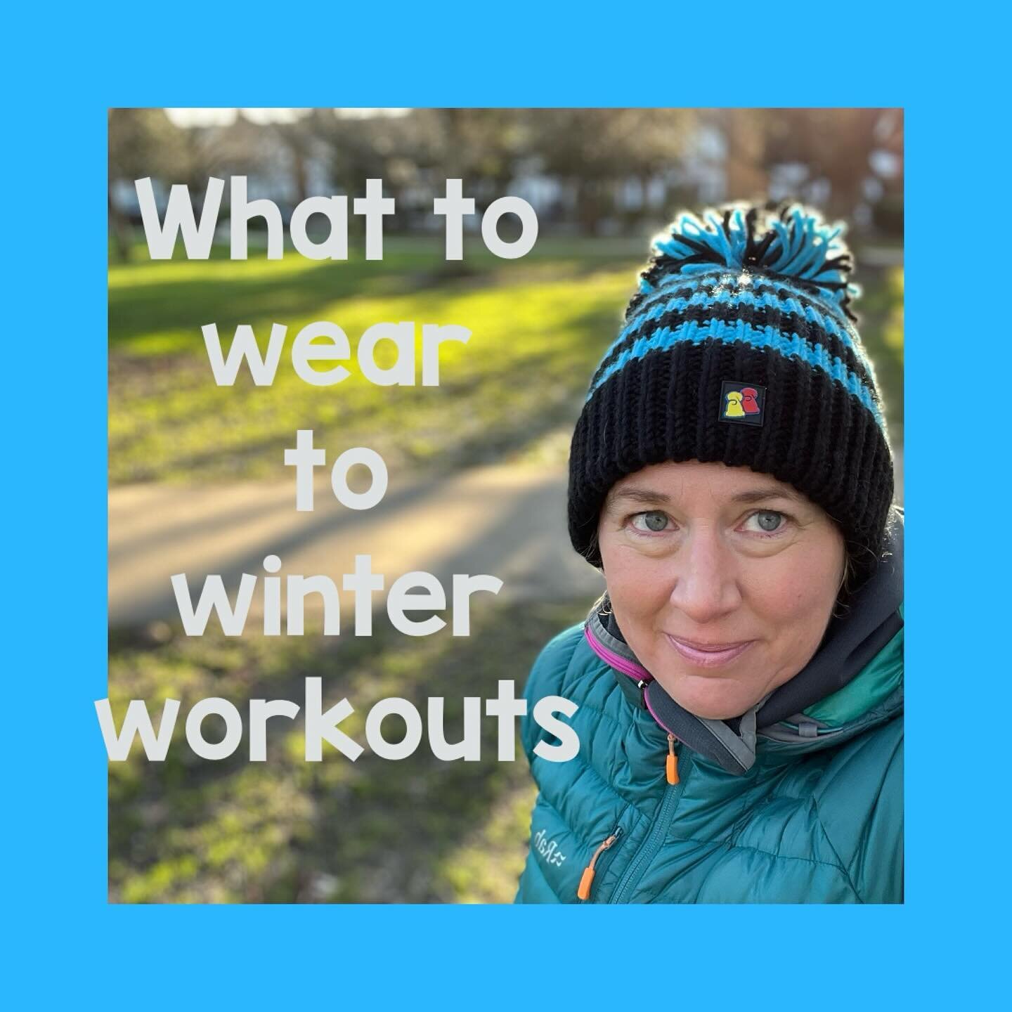 My top tips (from 18 years of working outside!) on how to stay warm when you&rsquo;re working out in this gloriously chilly weather&hellip;

👉 BASE LAYER: The most important bit. If you want to stay warm, you need to stay dry. You want a material th