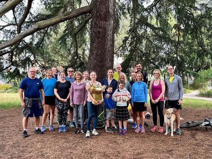 🎉 A big Happy 50th Birthday to Kate! 🎉

Kate has been leading our Saturday morning Fit In The Park sessions for the past 16 years - right from the very start. Some of our amazing members have been with her since day one, and are still going strong!