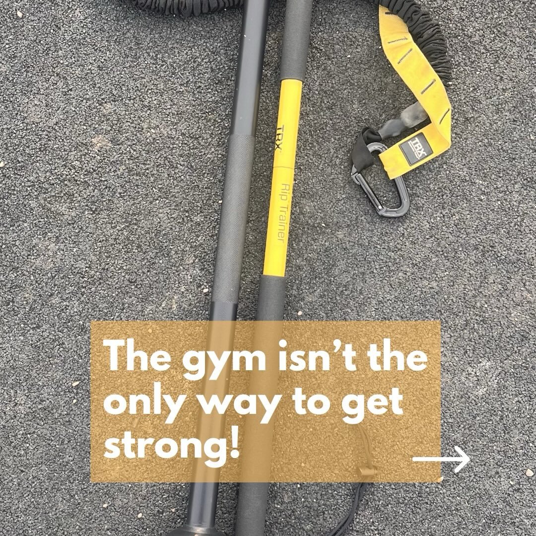 Most people think fitness = gym. But that&rsquo;s only one piece of the puzzle.

There&rsquo;s a whole world of training that builds strength, movement, and resilience in ways machines just can&rsquo;t replicate.

Tools like the mace, TRX suspension 