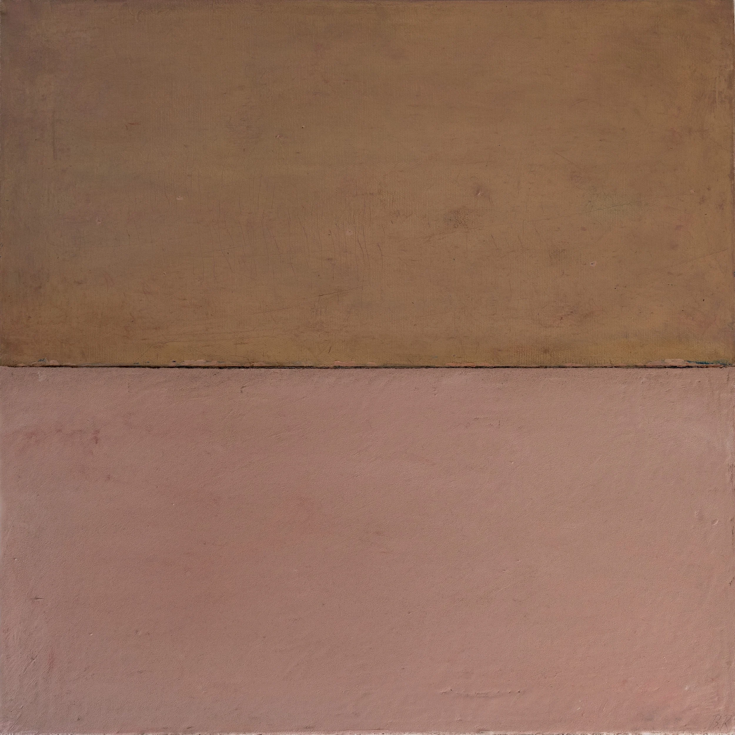 Zartes Rosa, 2025, Öl auf Leinwand, 50 x 50 cm