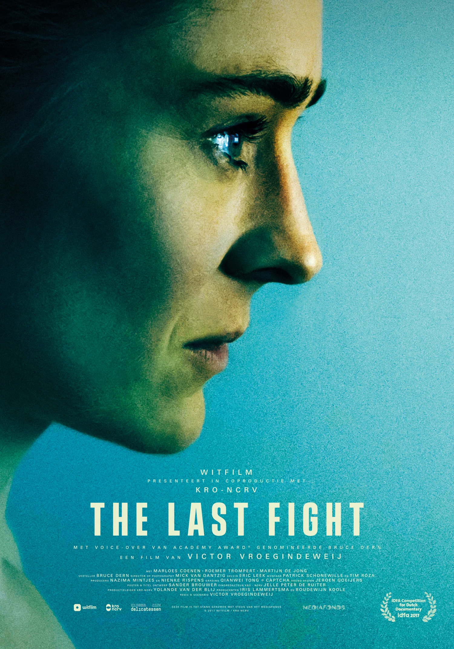 My documentary The Last Fight , about mma fighter Marloes Coenen, will premiere November 19 at IDFA. Official Website