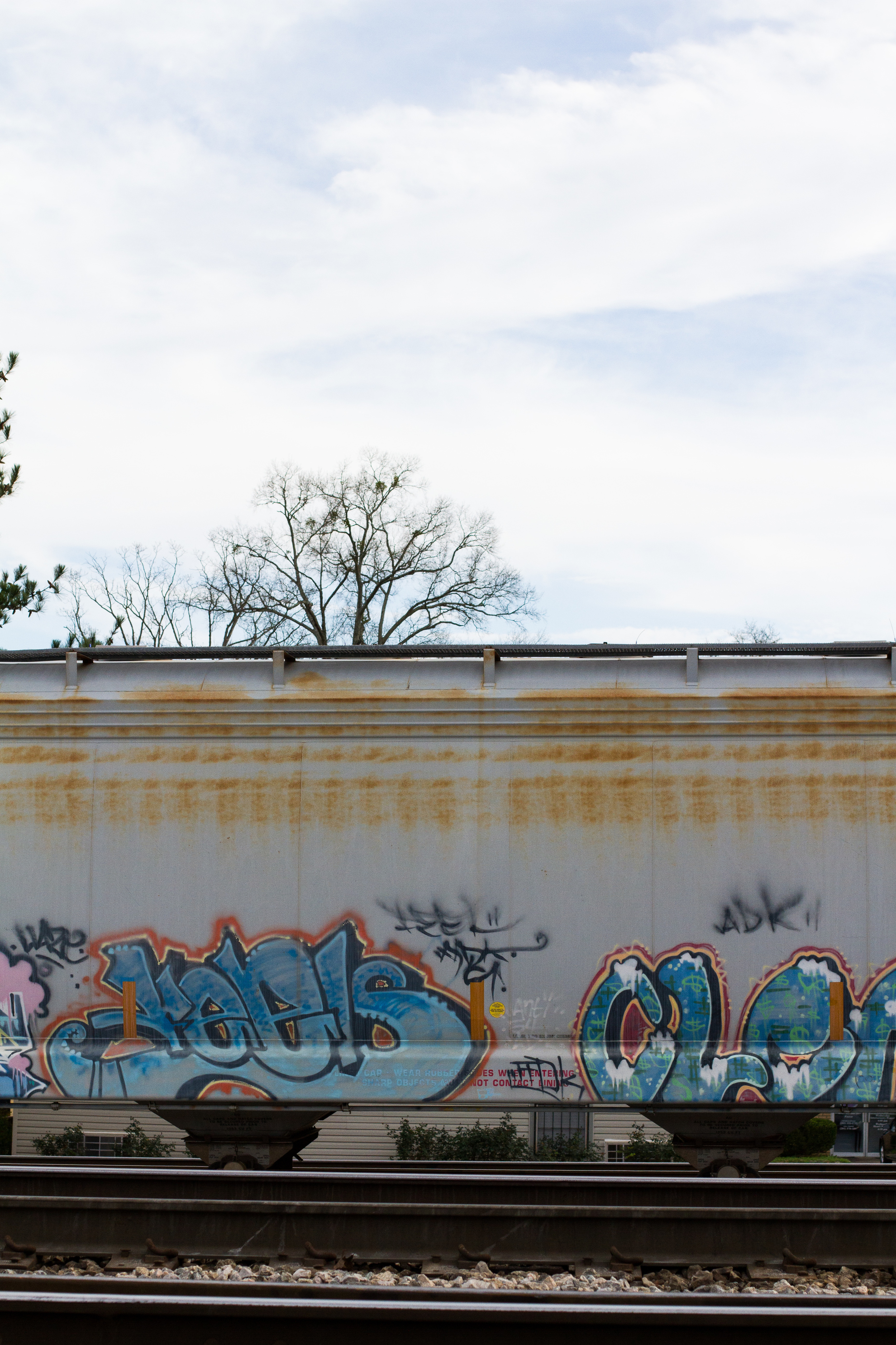 Train graffiti always inspires me. ;) 