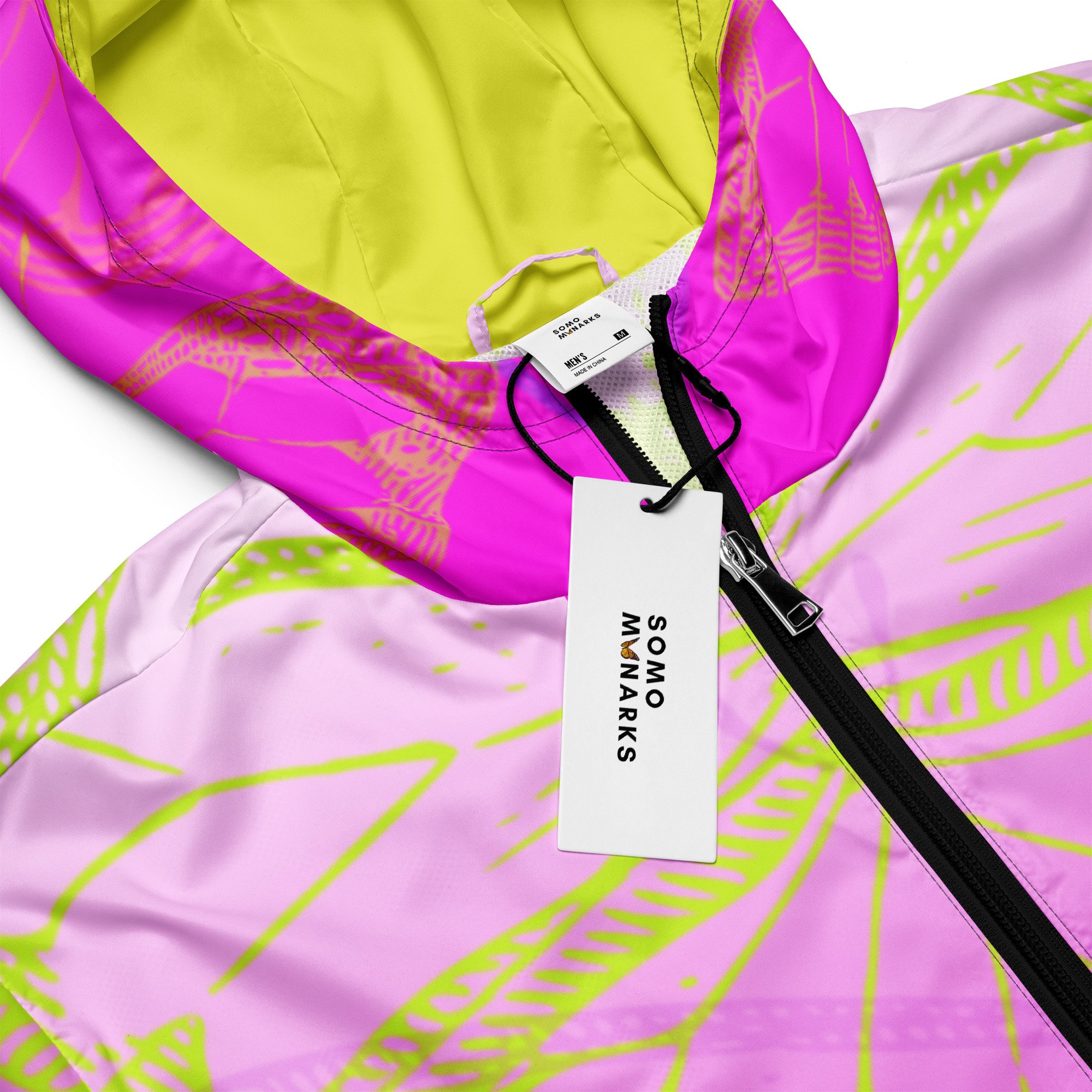26’ Somo Stride Pink/Neon Windbreaker