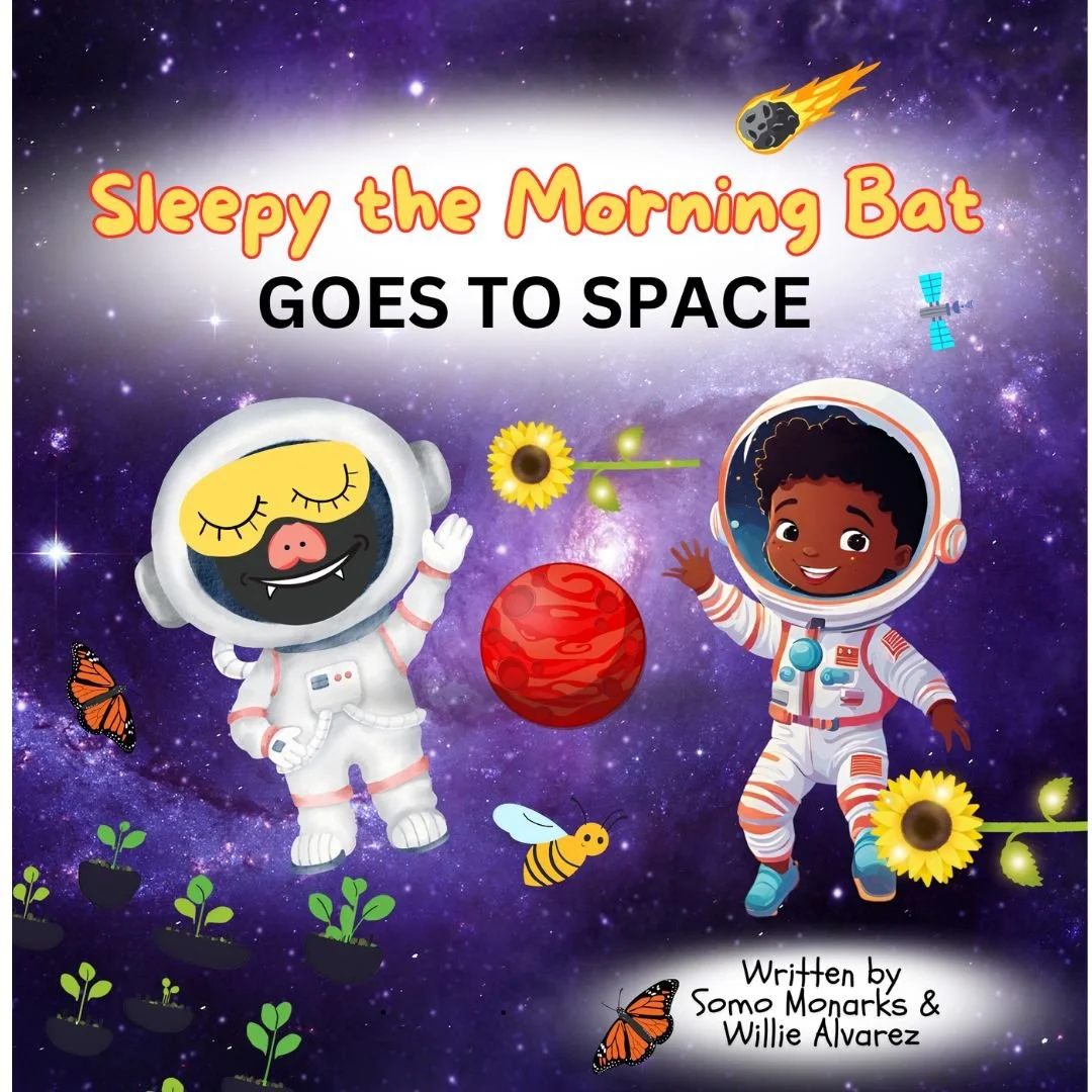 Sleepy the Moring Bat Goes to Space (Signed Paperback Copy)