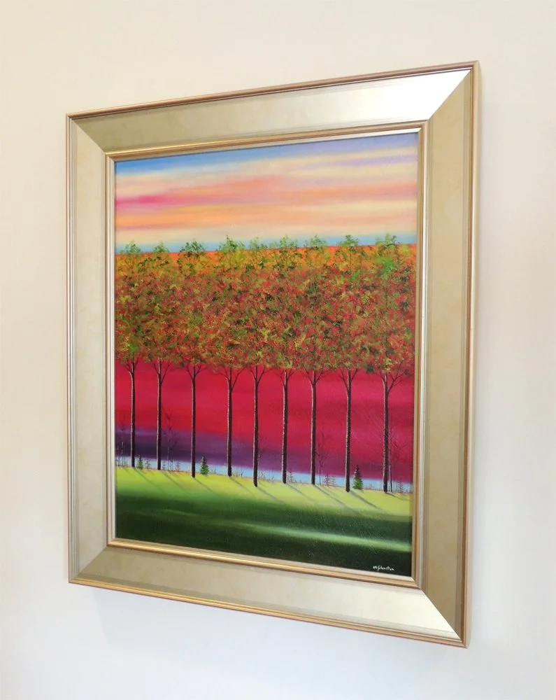 Green Trees on Reds