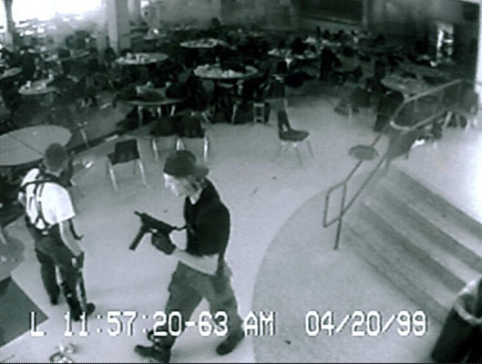  Columbine High School security cam footage. 