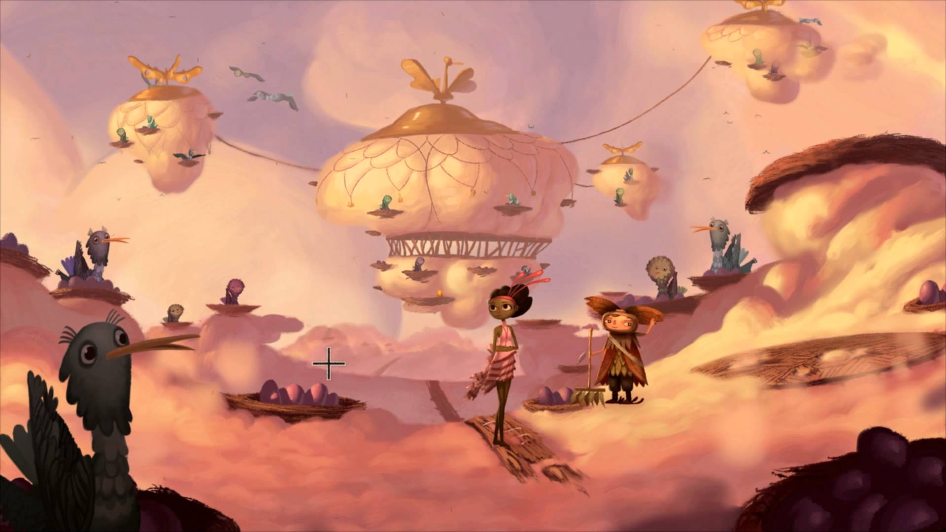 Adventure games never had to make sense, in case you don't remember.
