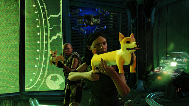   XCOM 2 'S FIRST MOD - tHE cORGIE gUN. mODDERS SO PREOCCUPIED WITH WHETHER OR NOT THEY COULD THAT THEY DIDN'T STOP TO THINK IF THEY SHOULD. 