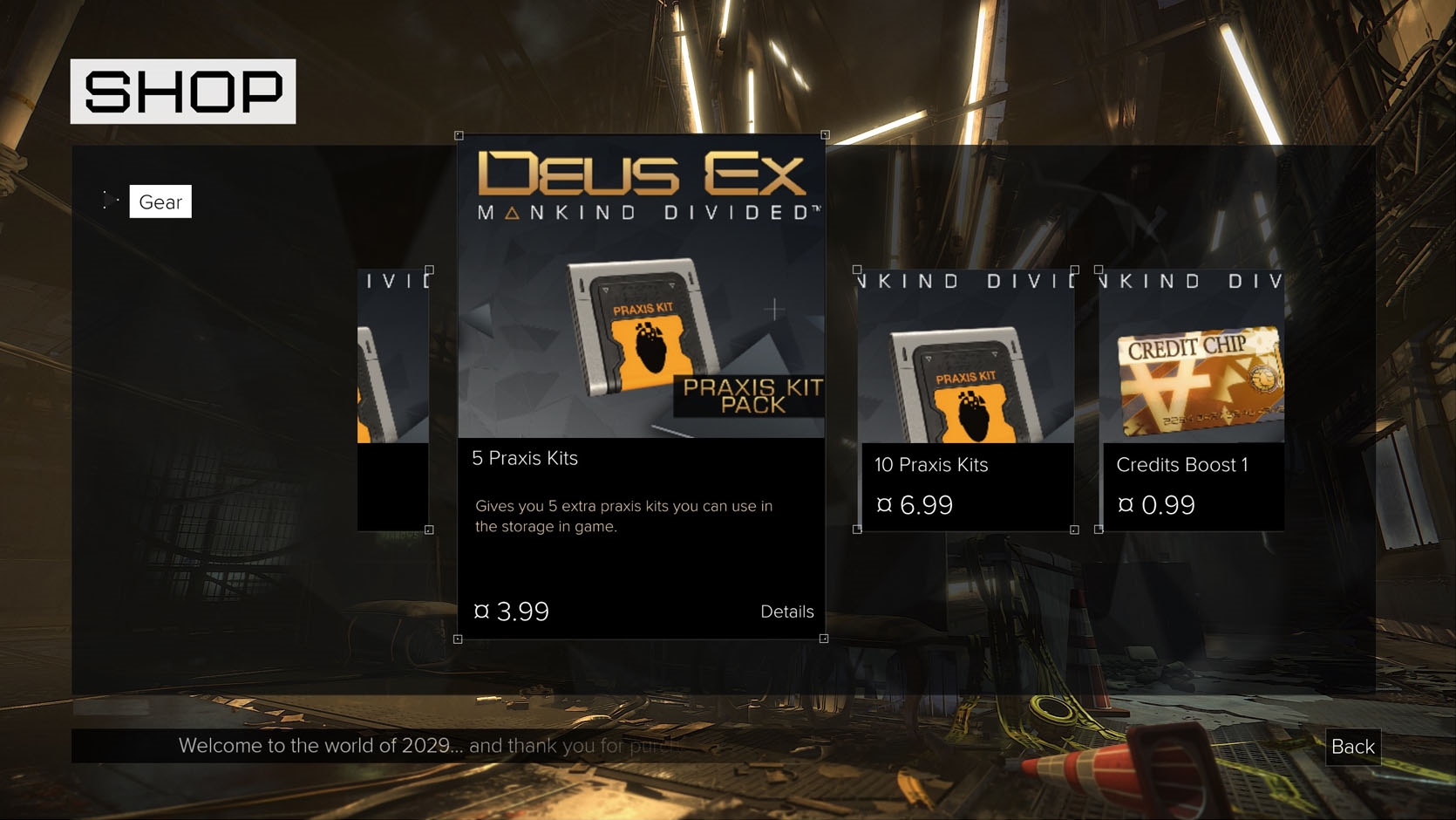  Deus Ex Mankind Divided tried some new ideas... in a premium game... it didn't go down well. 