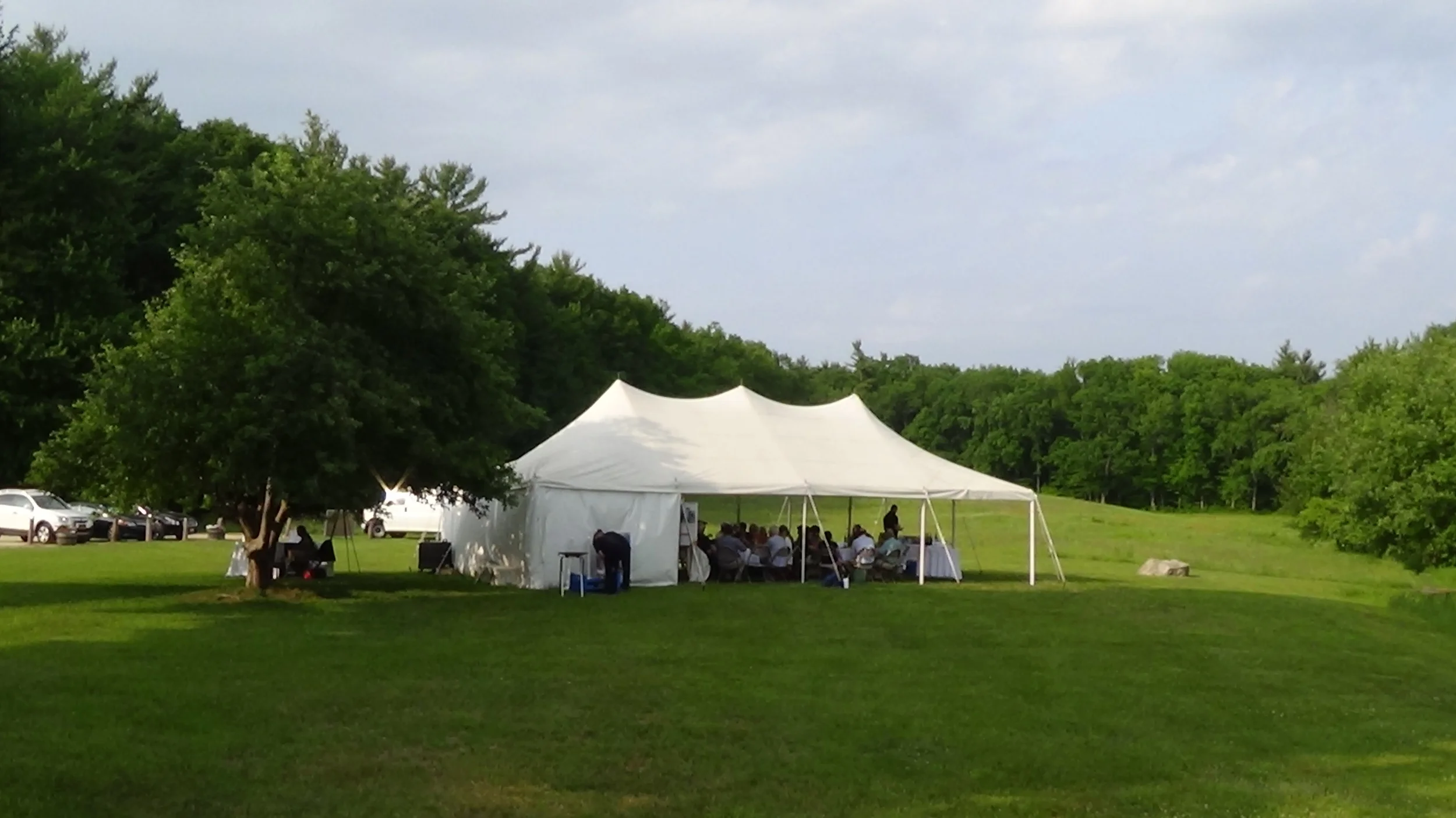 The grounds of the Robert Frost Farm were alive with a celebration of poetry.