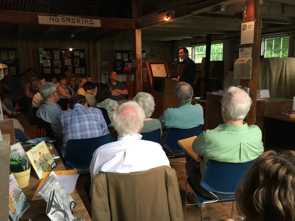 At the Friday night Hyla Brook Reading Series, which opened our conference, seats were hard to come by.