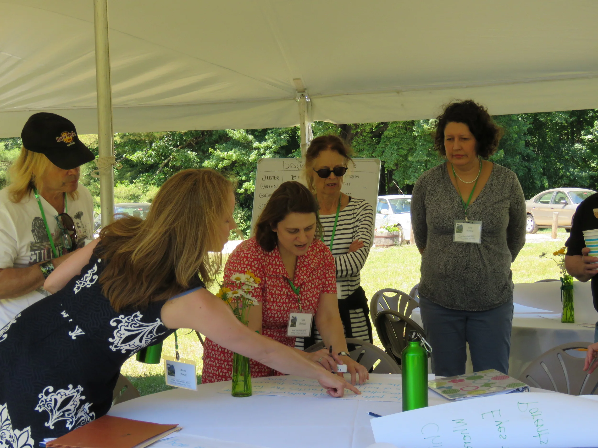 Collaborative class on scansion