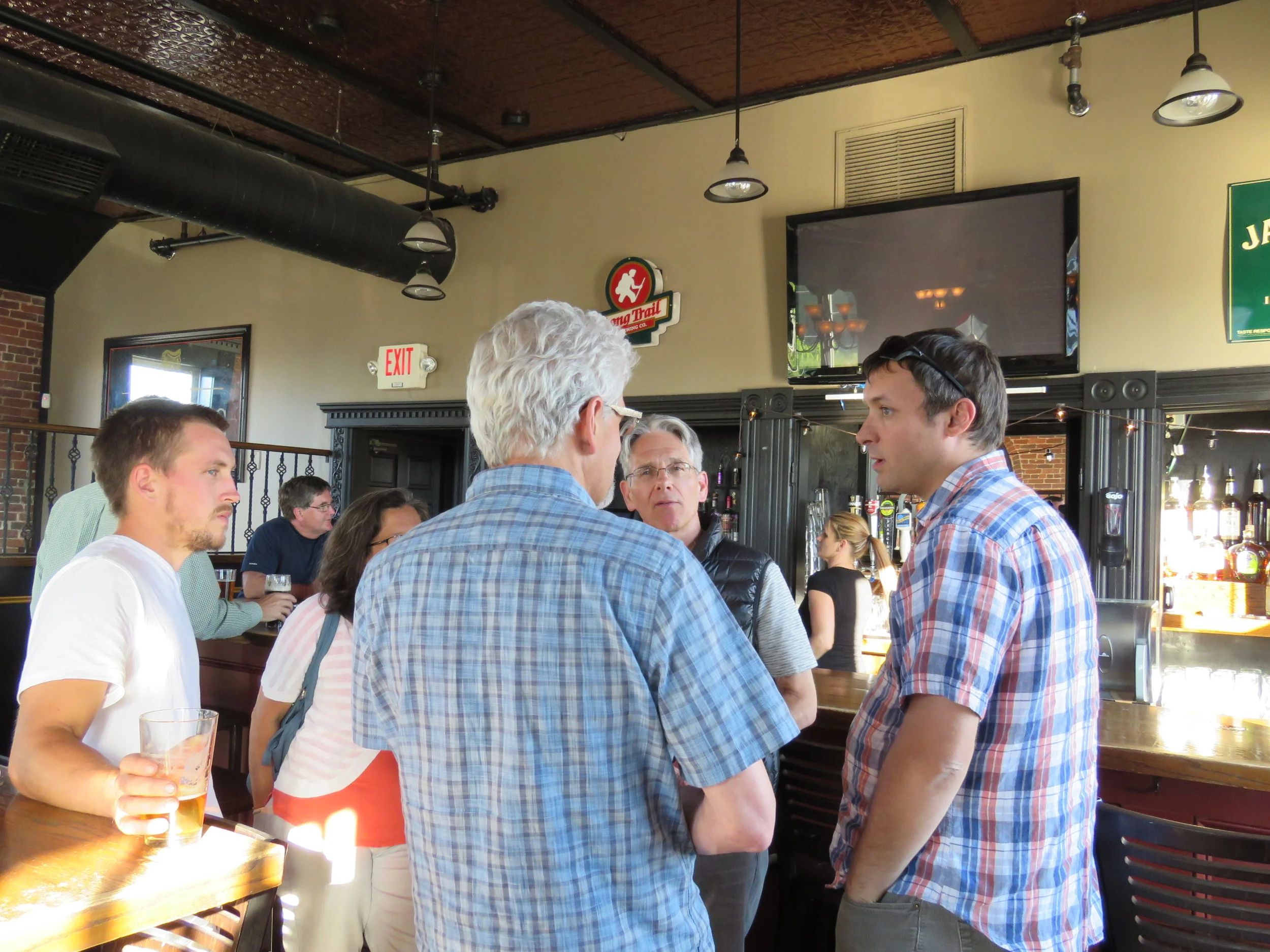 So, five poets walk into a bar...