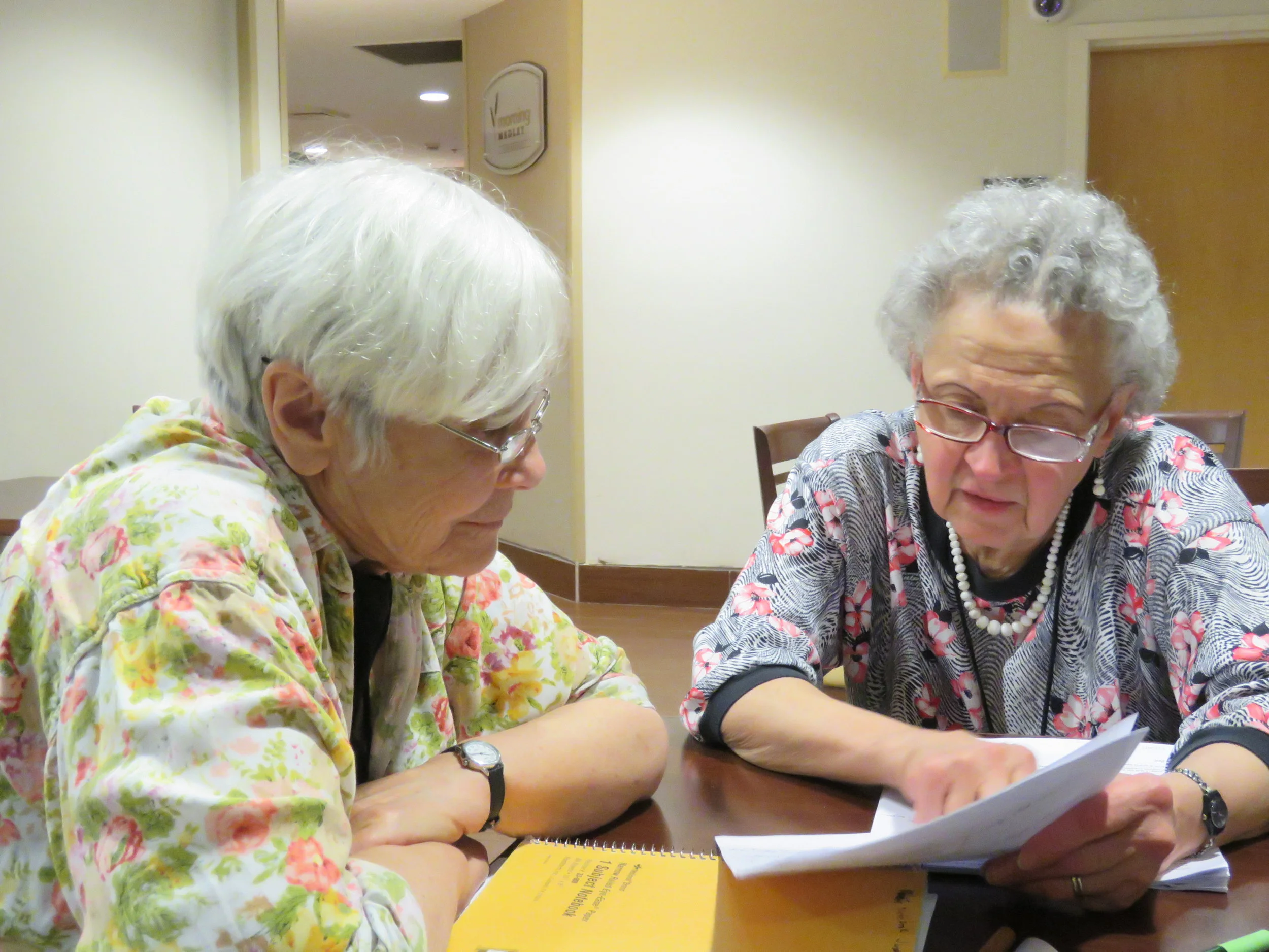 Rhina Offers Late-night Poetry Feedback in Her Hotel Kitchen