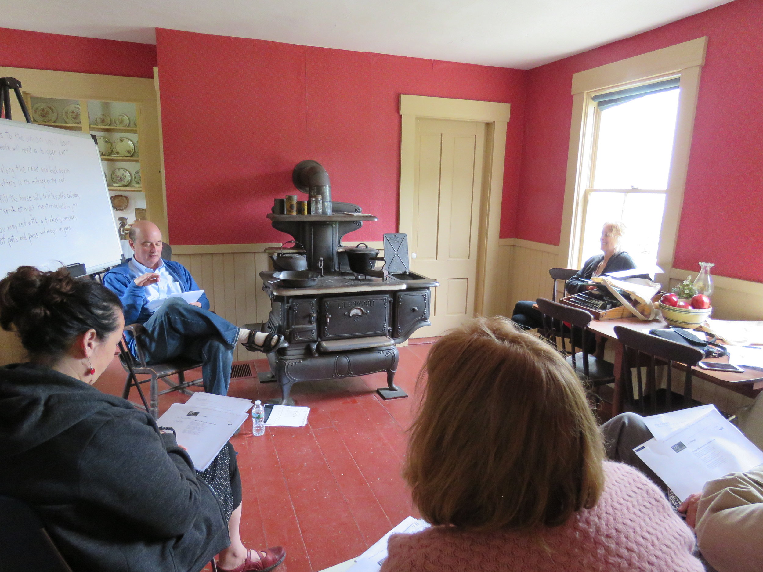 A.M. Juster Workshops in Robert Frost's Kitchen