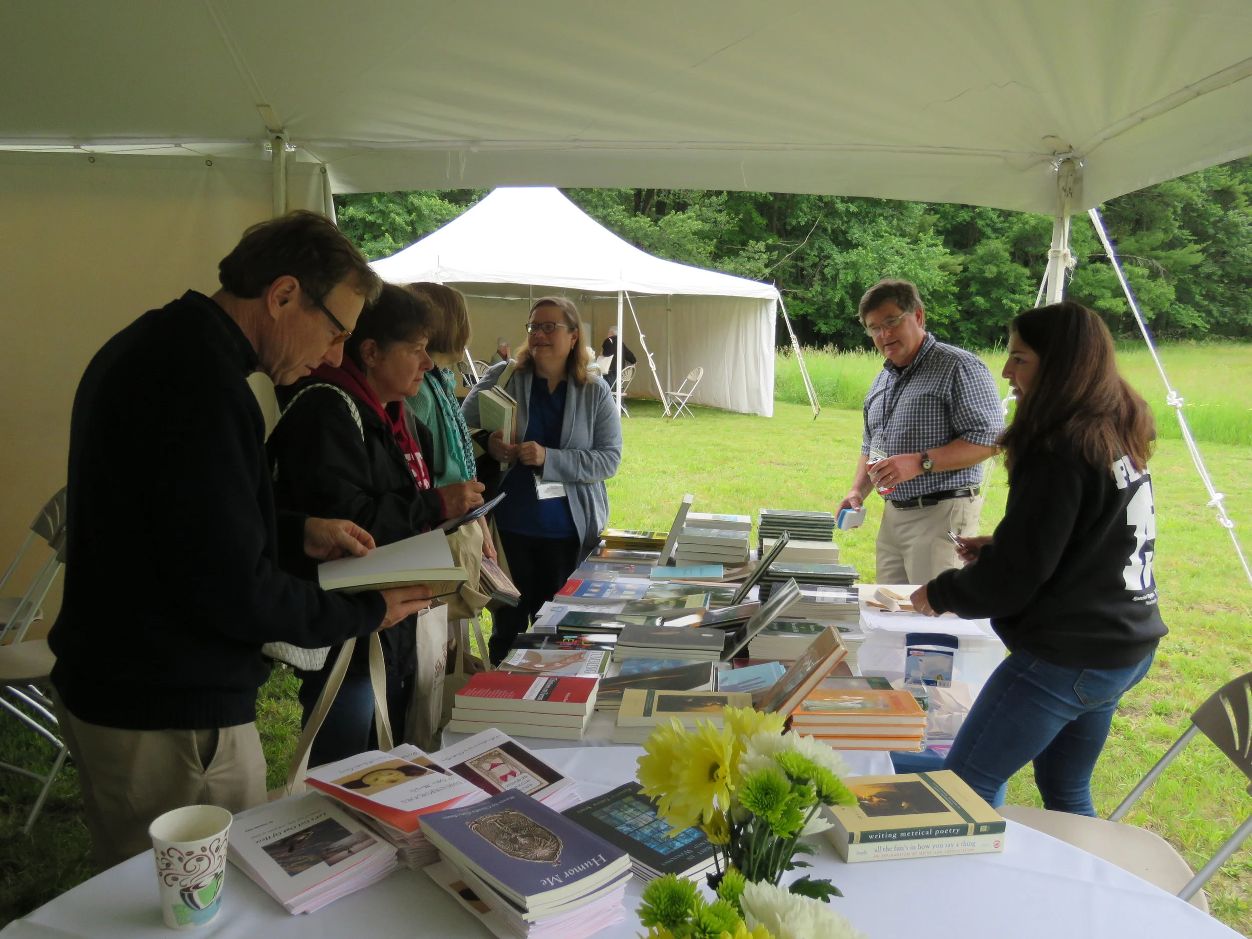 Book Sales are Brisk During Break
